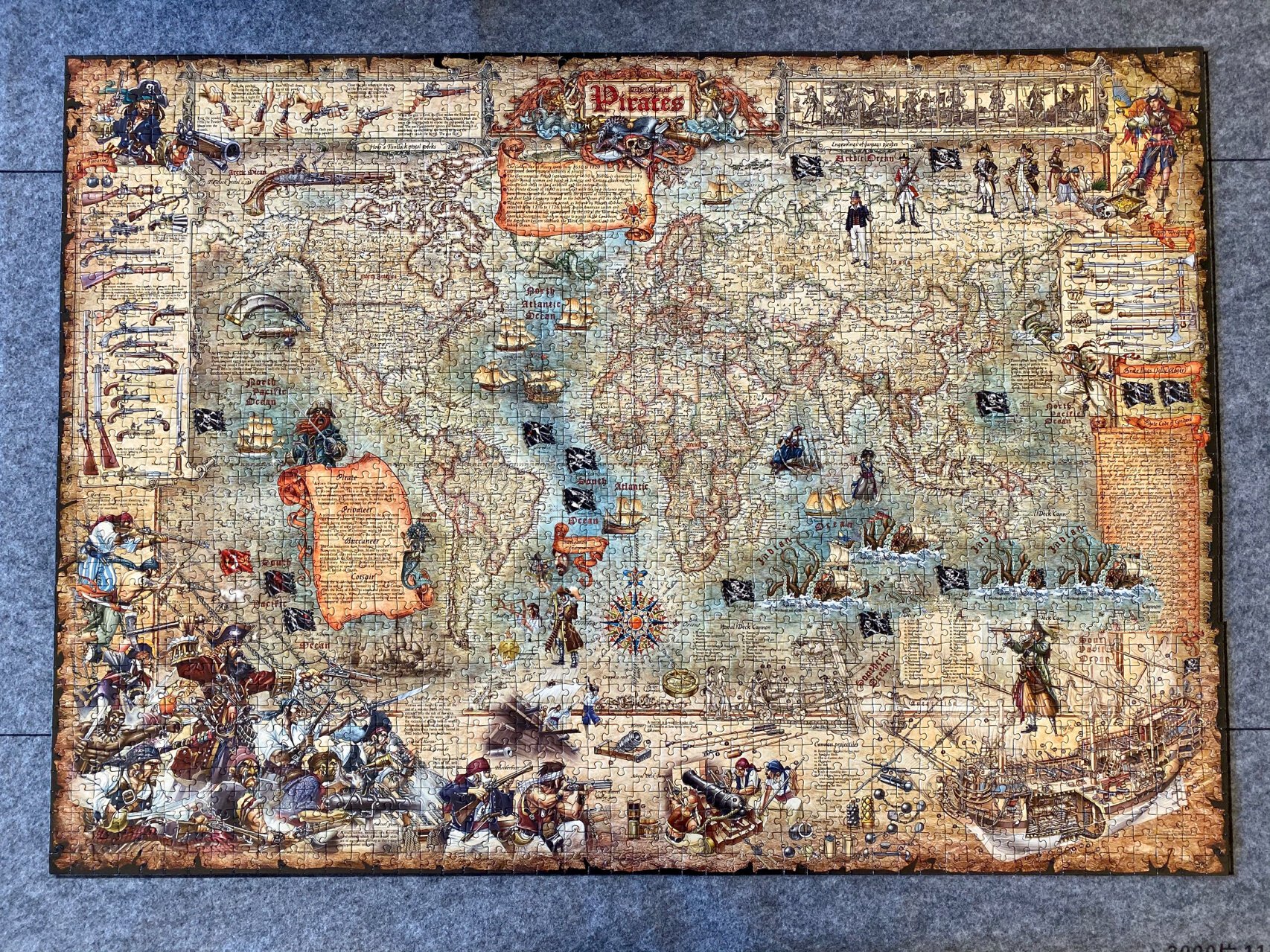 no.1 heye海盗古世界地图