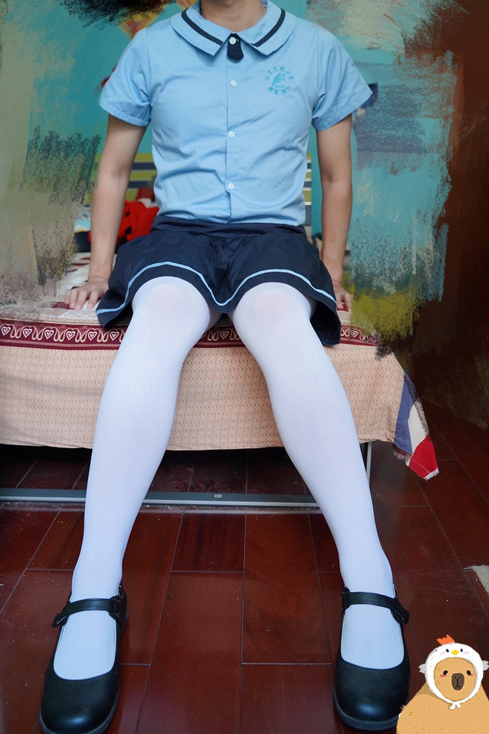 红星实验小学夏季女生校服