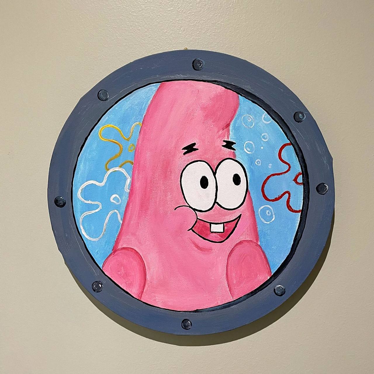 海绵宝宝圆形窗户系列!