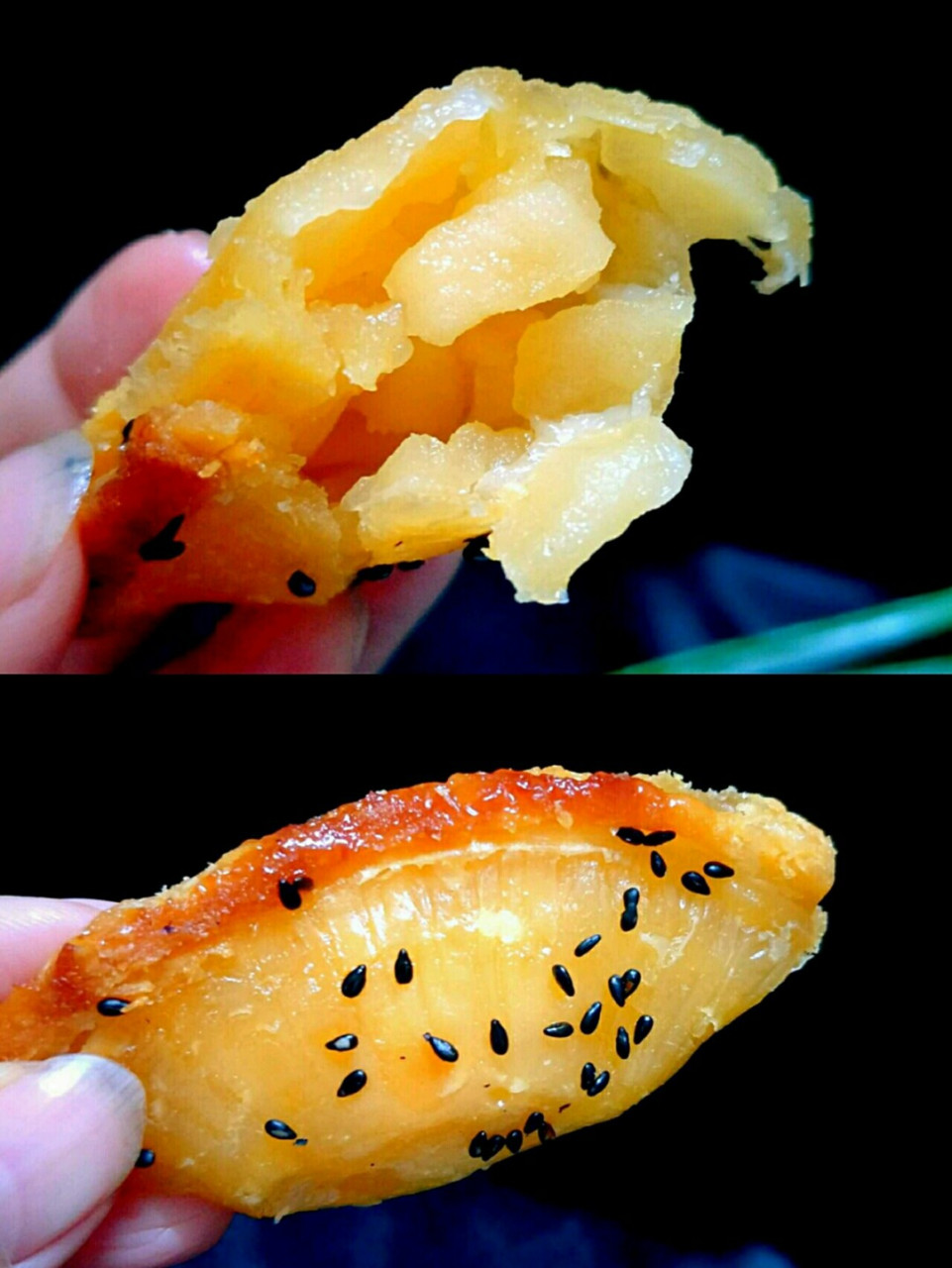 懒人版苹果派,皮酥馅儿香# 食材:苹果1个,蛋挞皮4个,白糖25克,黑芝麻