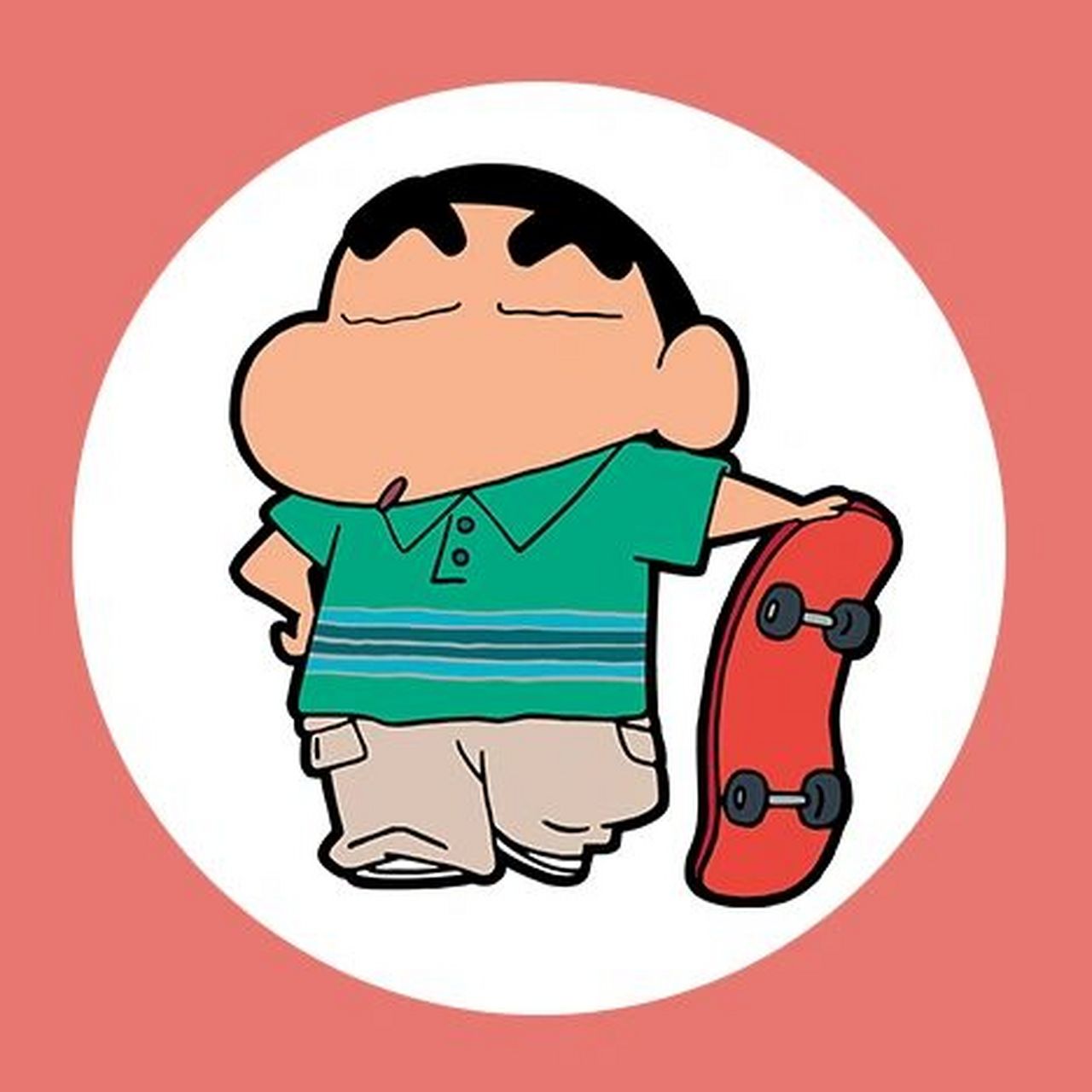 99可爱动漫丨蜡笔小新系列图案/头像分享 95蜡笔小新系列头像分享