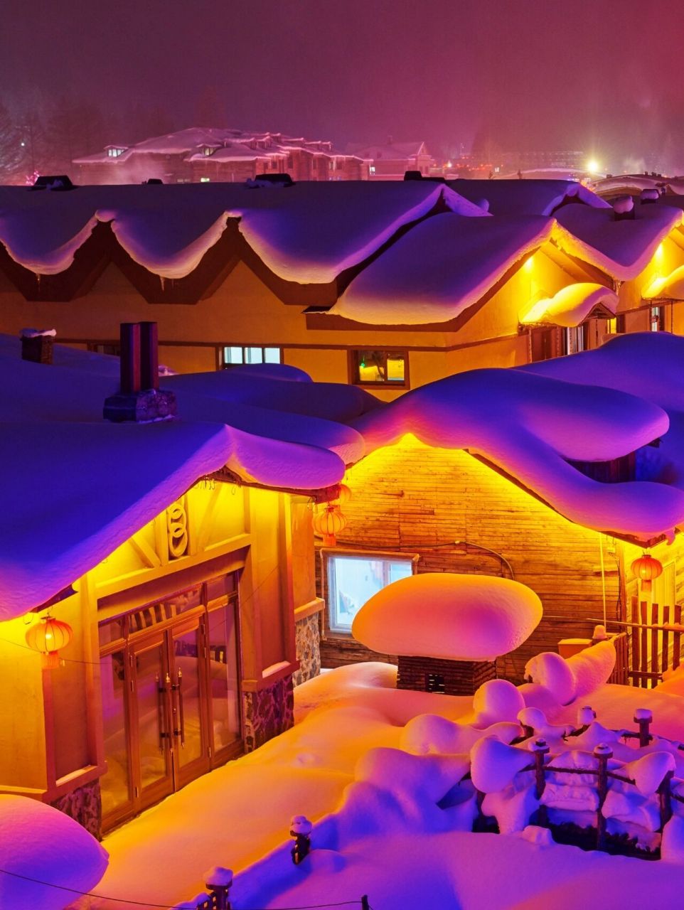 去雪乡遇见真实存在的梦幻狗熊岭93 99第一次被一张图片安利!