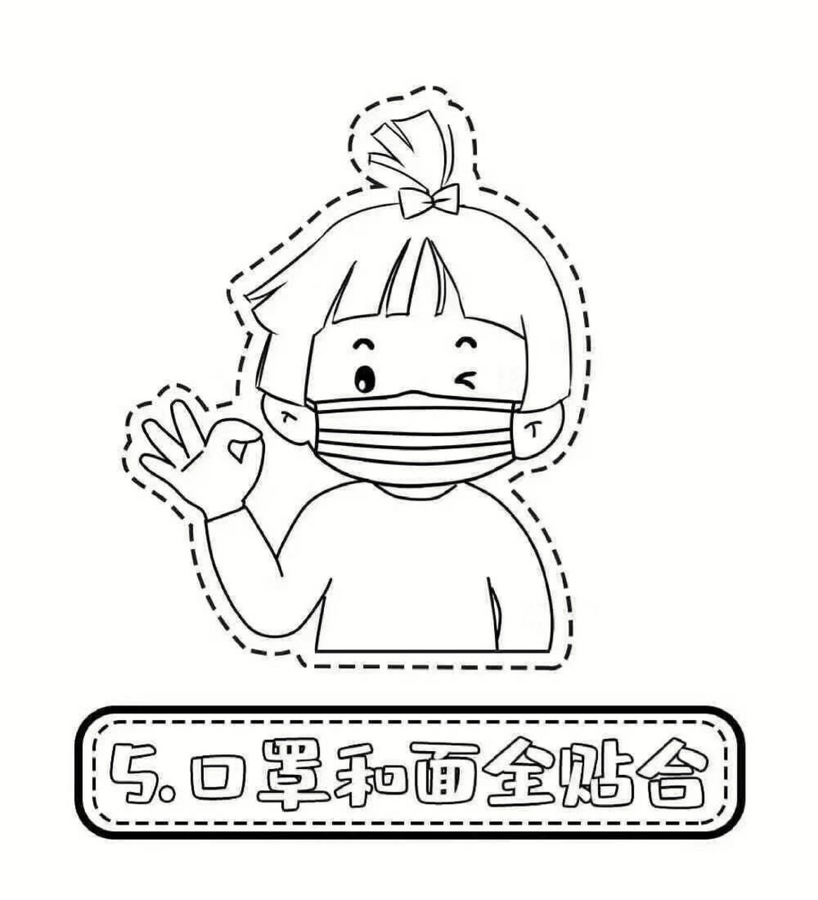 防疫小卫士幼儿园环创原图如何戴口罩 感谢朋友圈87很好的图,收藏