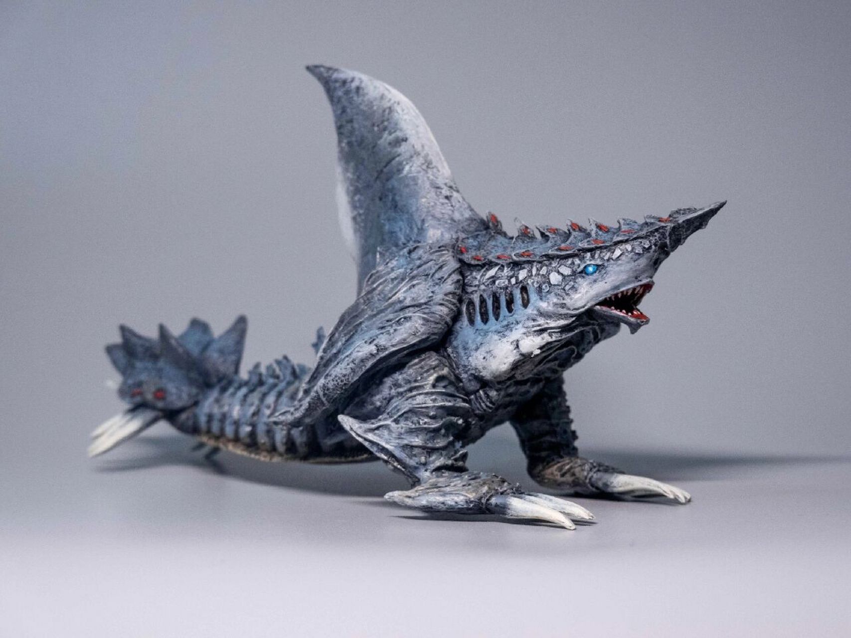 新款shf怪兽-迪迦奥特曼劲敌盖欧扎克 今天分享制作的模型是登场于