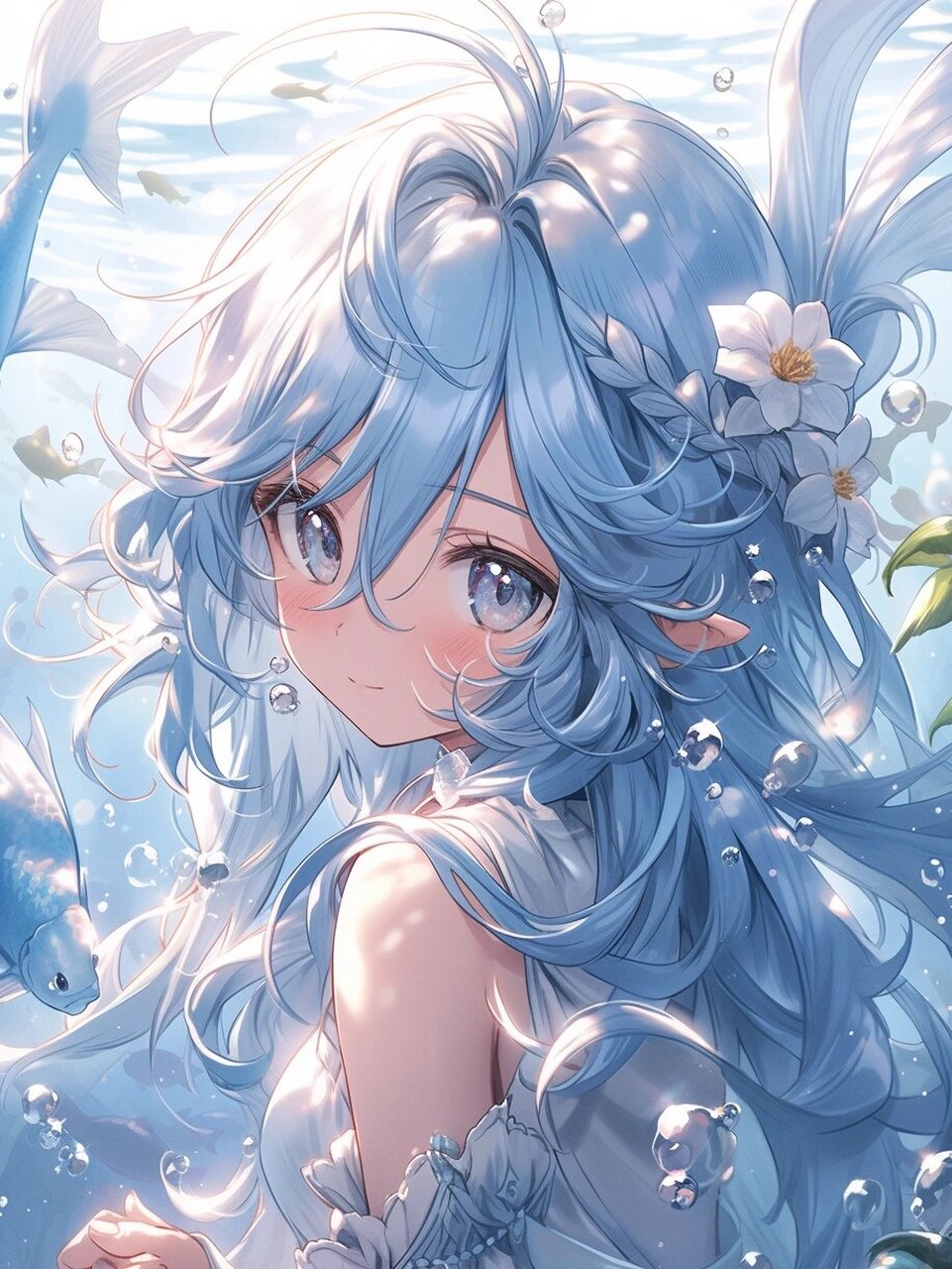 98动漫女头|人鱼公主 海之精灵 0469♀15"灿烂盛大的人鱼传说