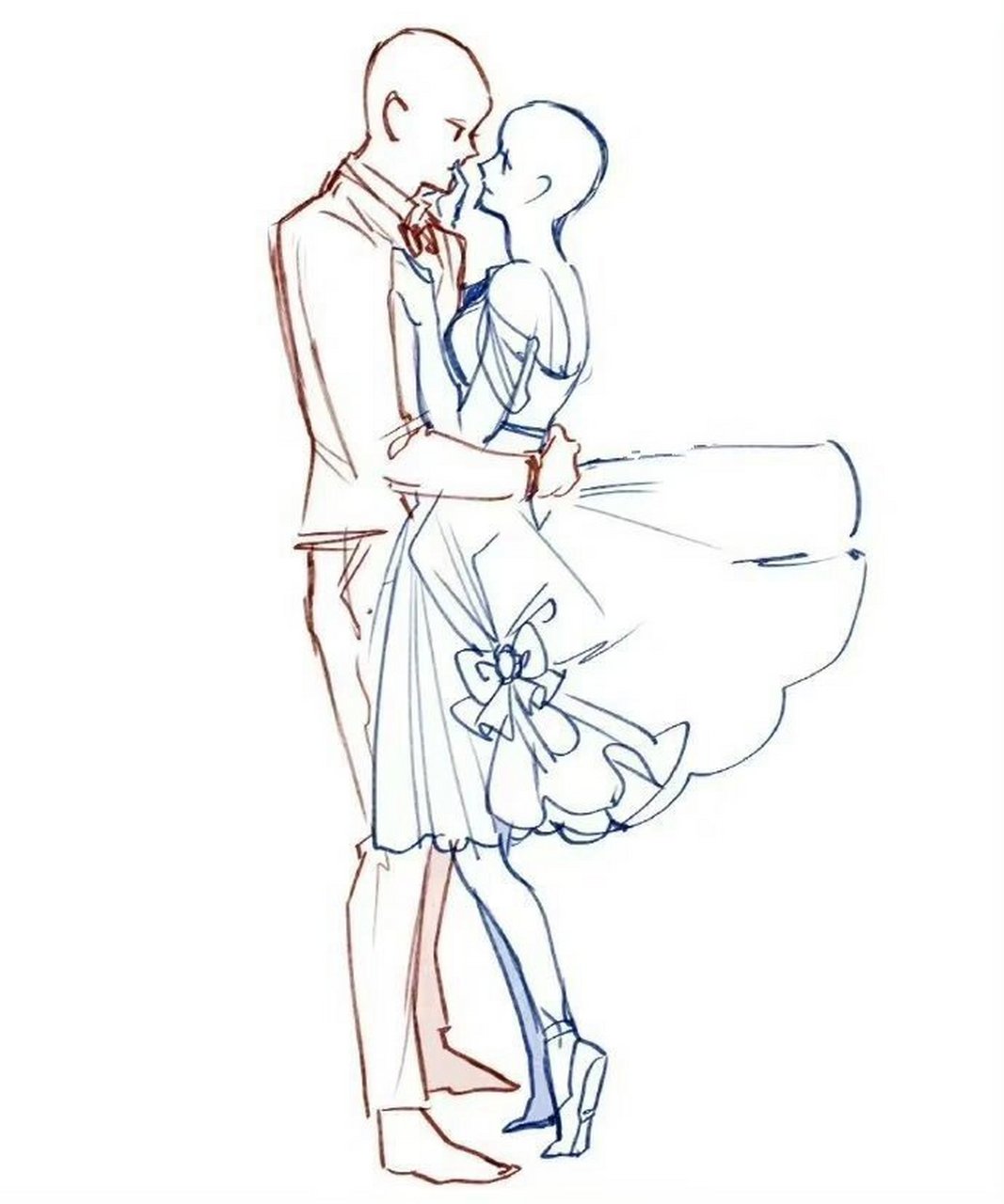 【520特辑】情侣贴贴模板来啦 今天是甜蜜蜜的520 让我们一起画一些