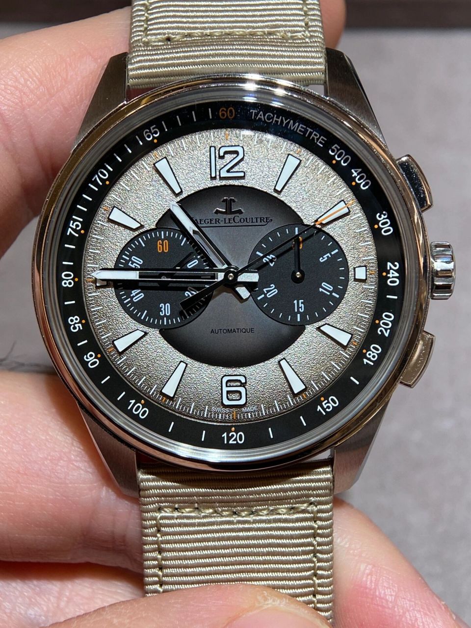 jaeger-lecoultre 积家北宸系列 积家北宸系列计时腕表采用典雅精致的