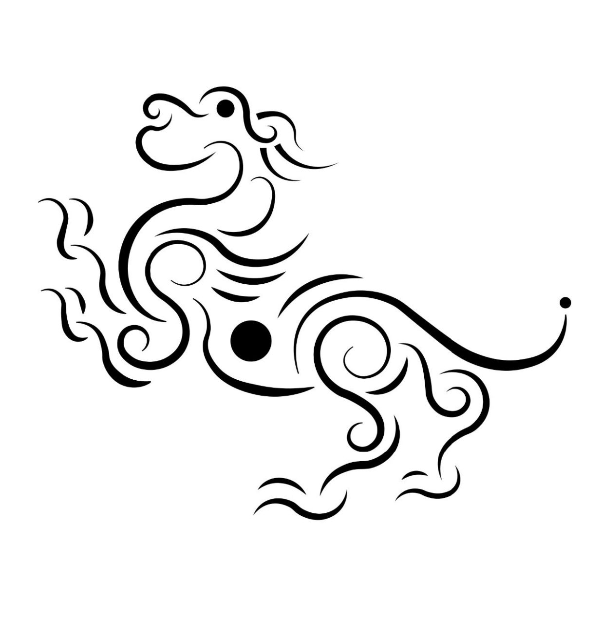 龙生九子(五)说法一:狻猊(suan ni) 狻猊(suānní)——不是"酸梨"哈