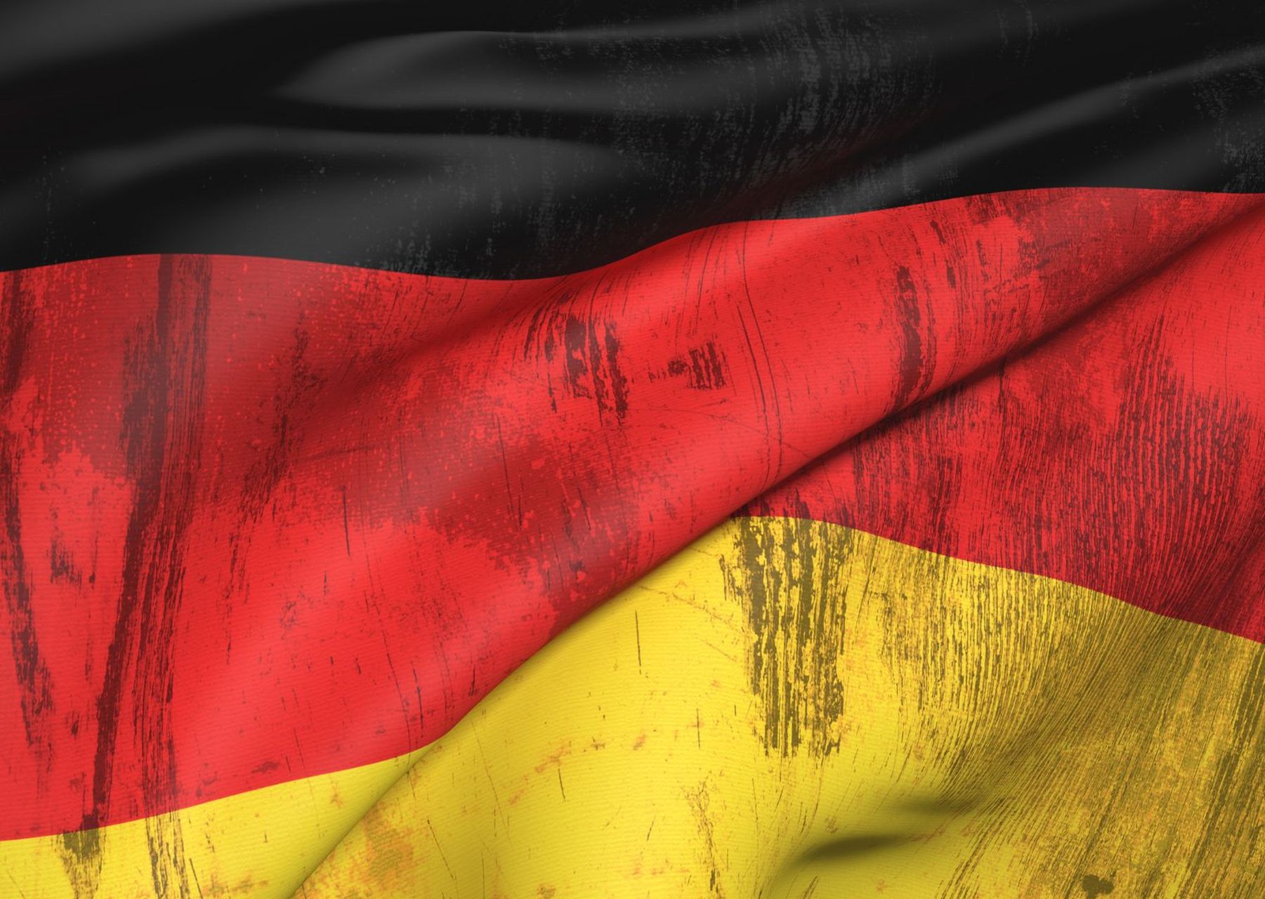 德国国旗图片 德意志联邦共和国国旗是德意志联邦共和国的国旗,旗帜呈