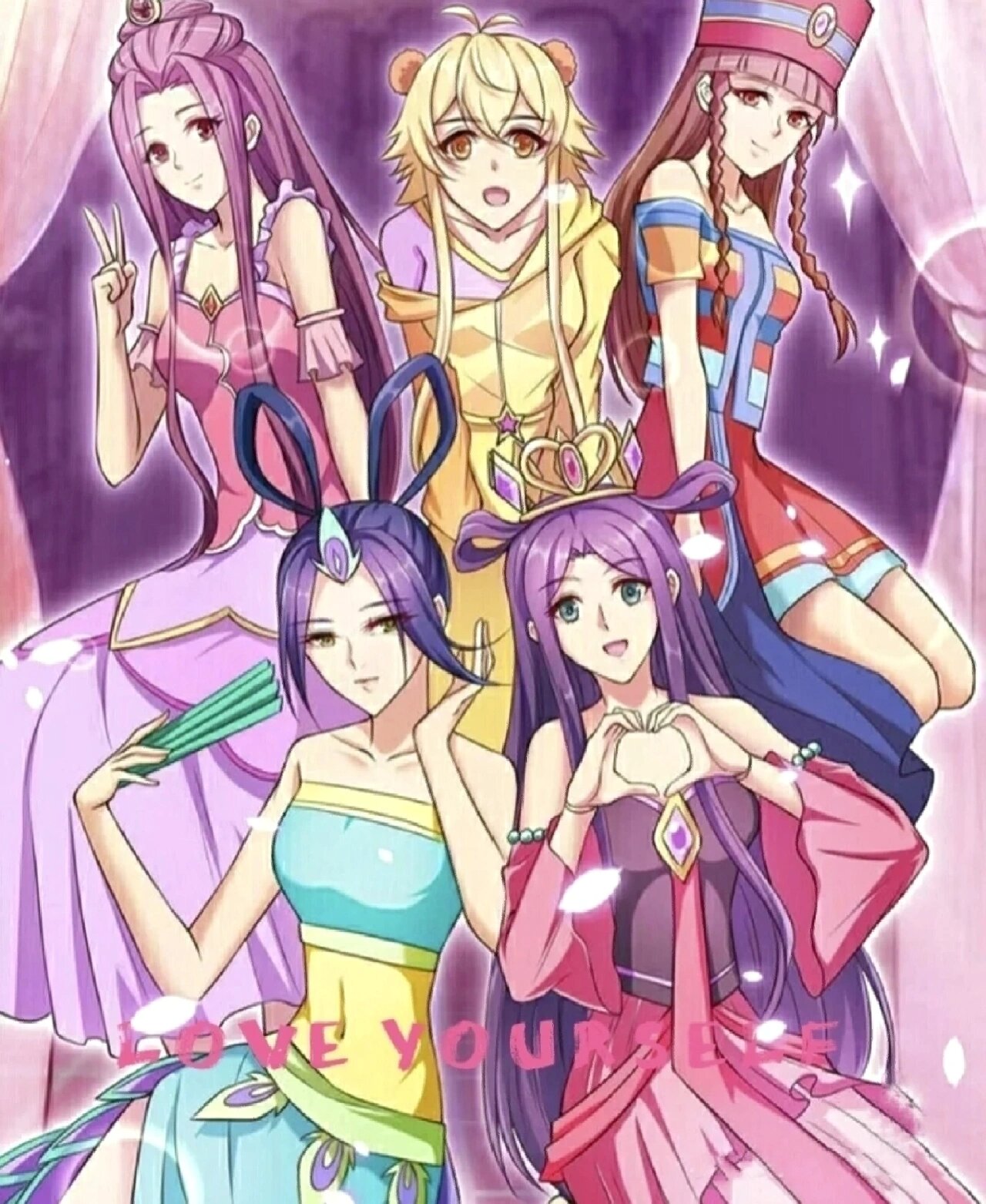 叶罗丽合照来喽!