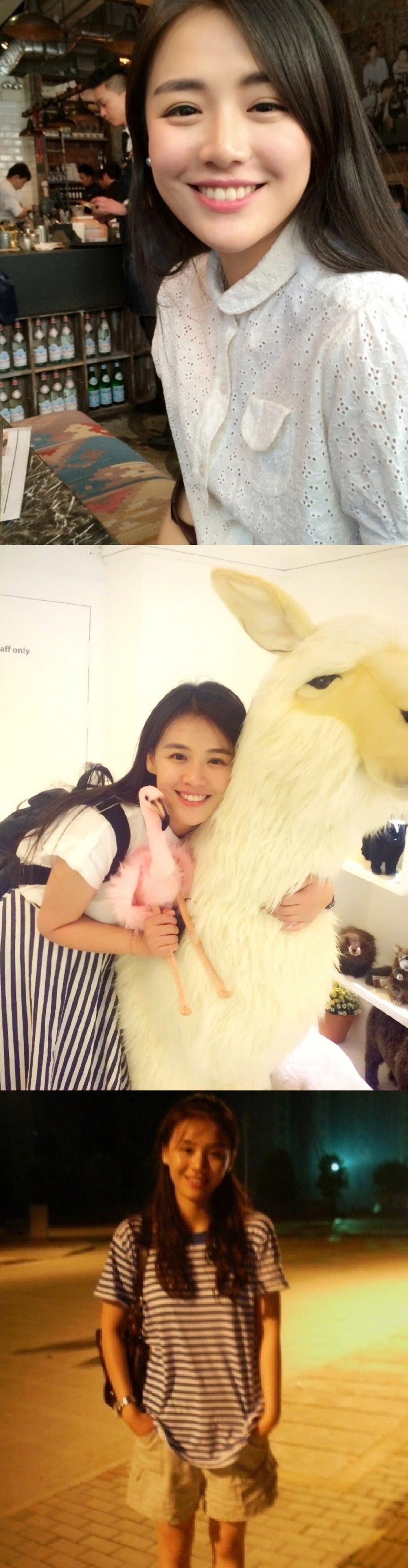 马思纯旧照,治愈系美女谁不爱?