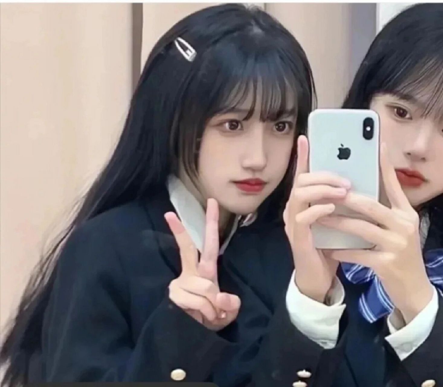 三人真人版闺蜜头像 非原创