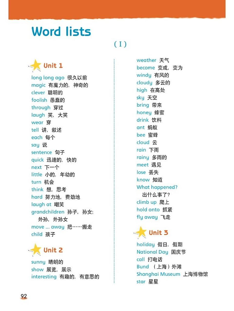 六年级上册英语单词表(译林版)  有需要的快来领电子版