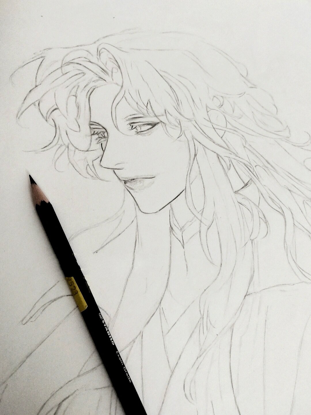 洛冰河 手绘临摹