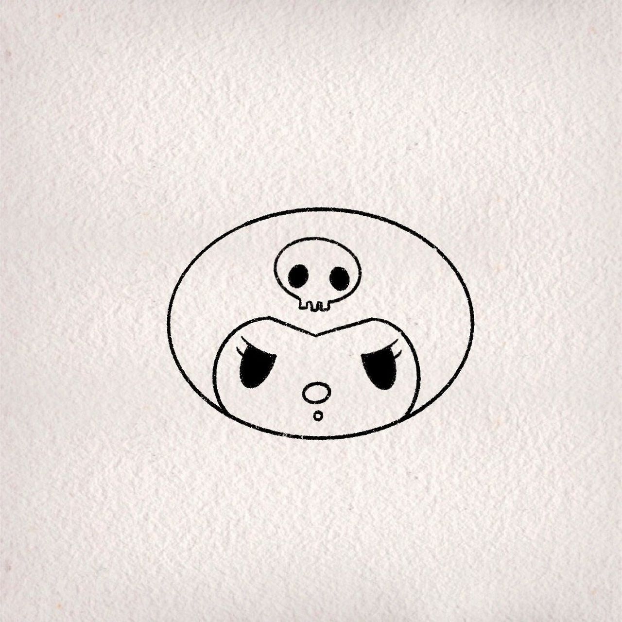 最可爱的反派库洛米(另附简笔画教程) 这么可爱一定是男孩子叭