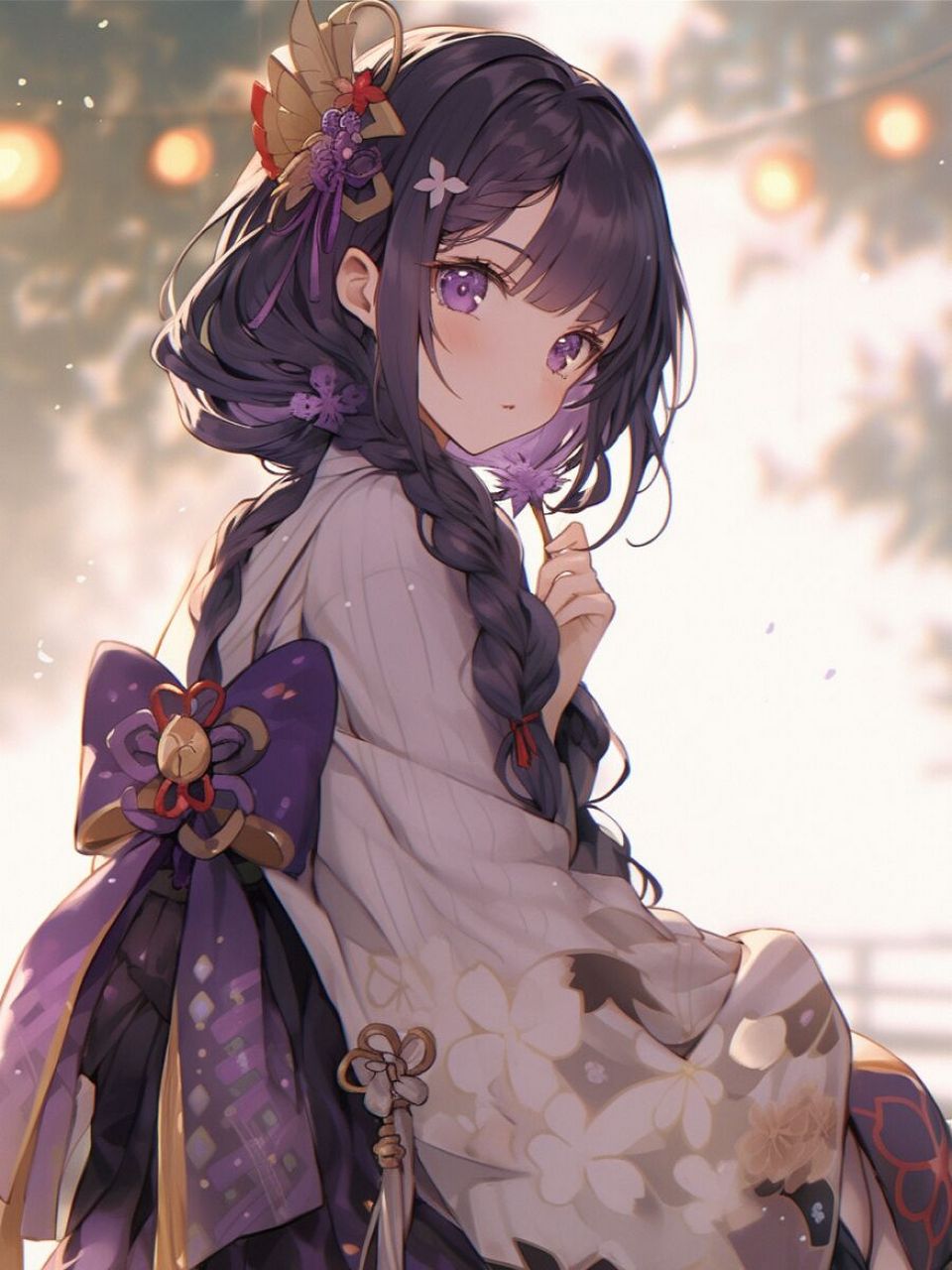 【原神壁纸】雷电将军丨一心净土 part 4 她是国家稻妻的统治者, 是