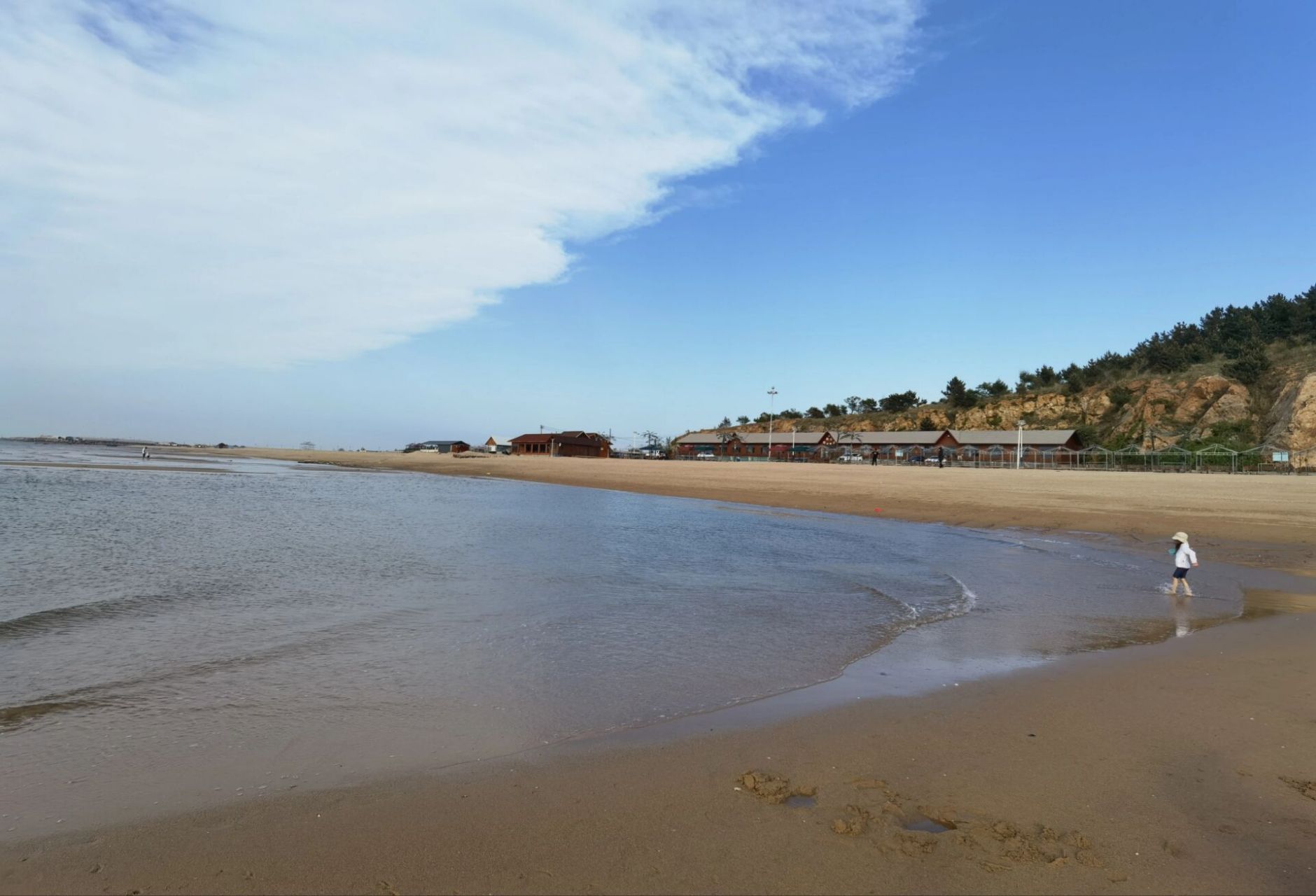 大连瓦房店李官龙王庙沙石浴场  母亲节带上一家老小说走就走的短途