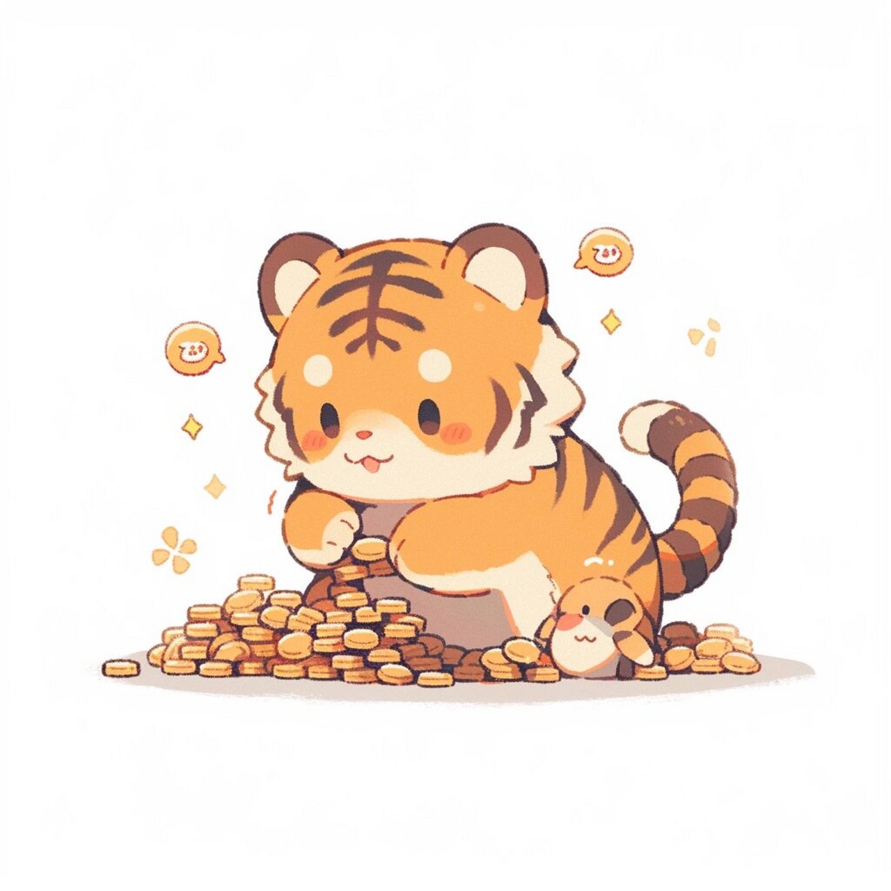 生肖头像-寅虎 喜欢自取#头像