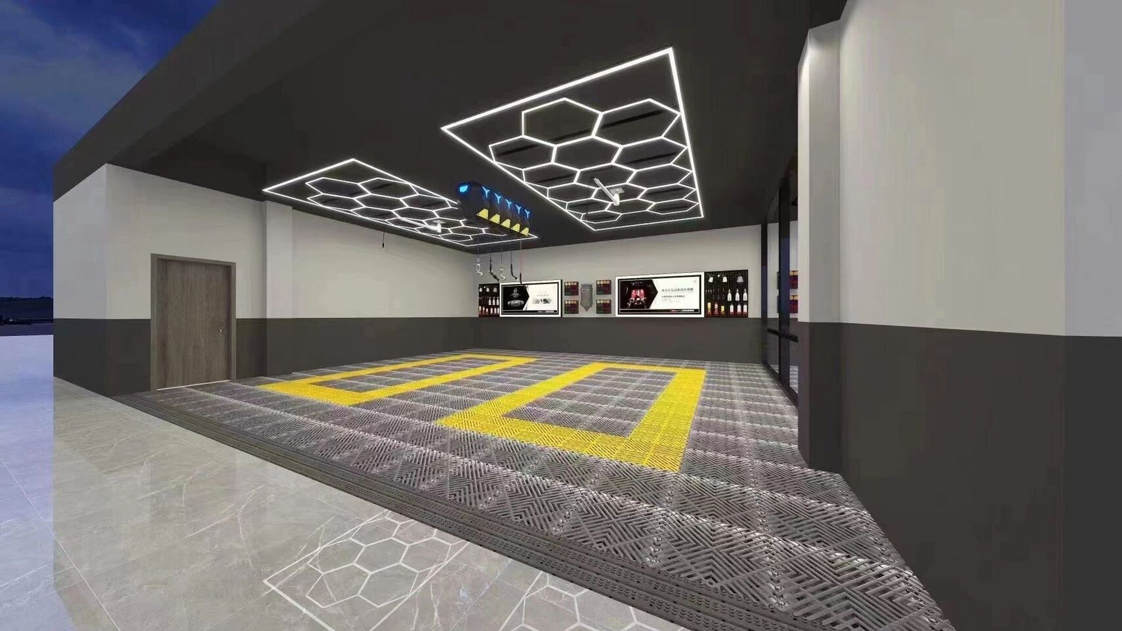 1,洗车店装修合理布局至关重要.