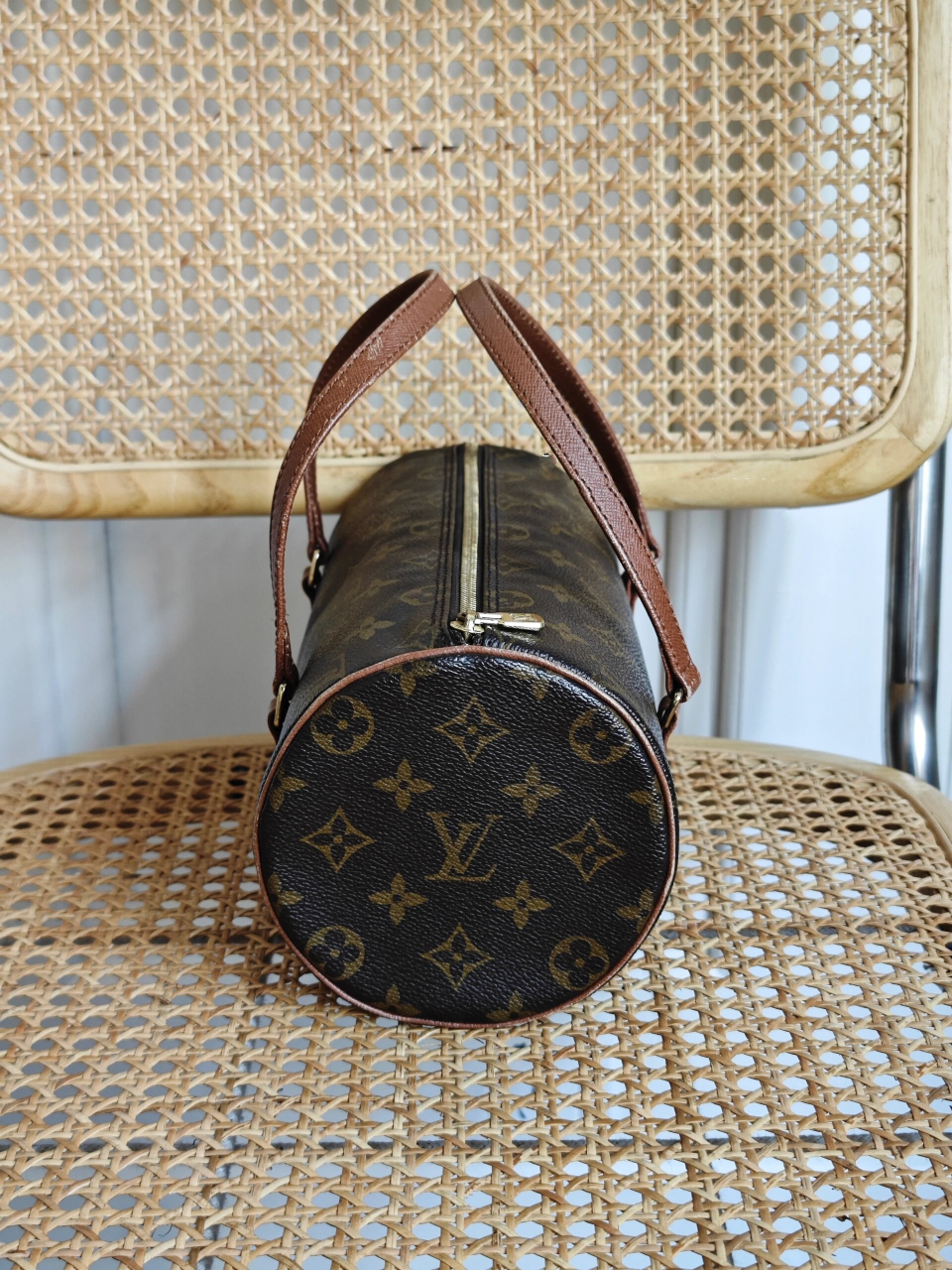 男生中古包分享96lv老花巴比龙圆筒 673535的老花巴比龙 26