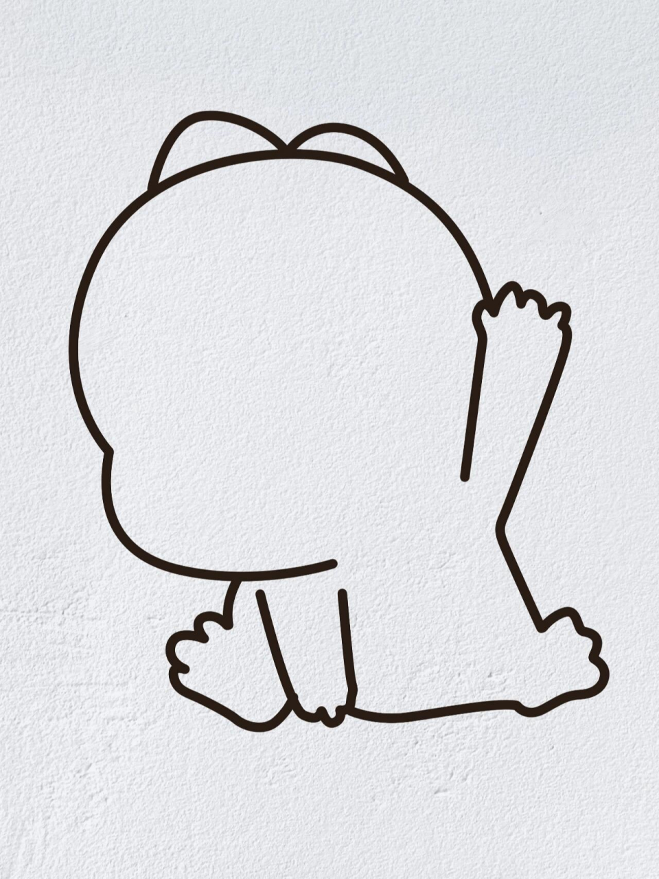 动物简笔画之可爱的恐龙(内附过程图)