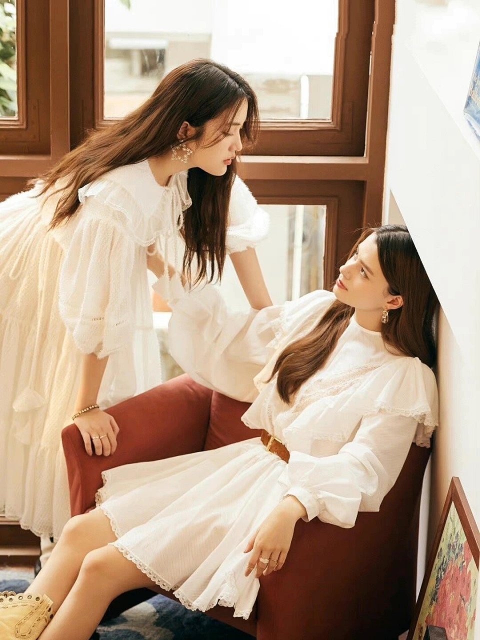 我不允许任何人还没看过gl泰剧[粉红理论] 真人cp比剧还甜,入股不亏