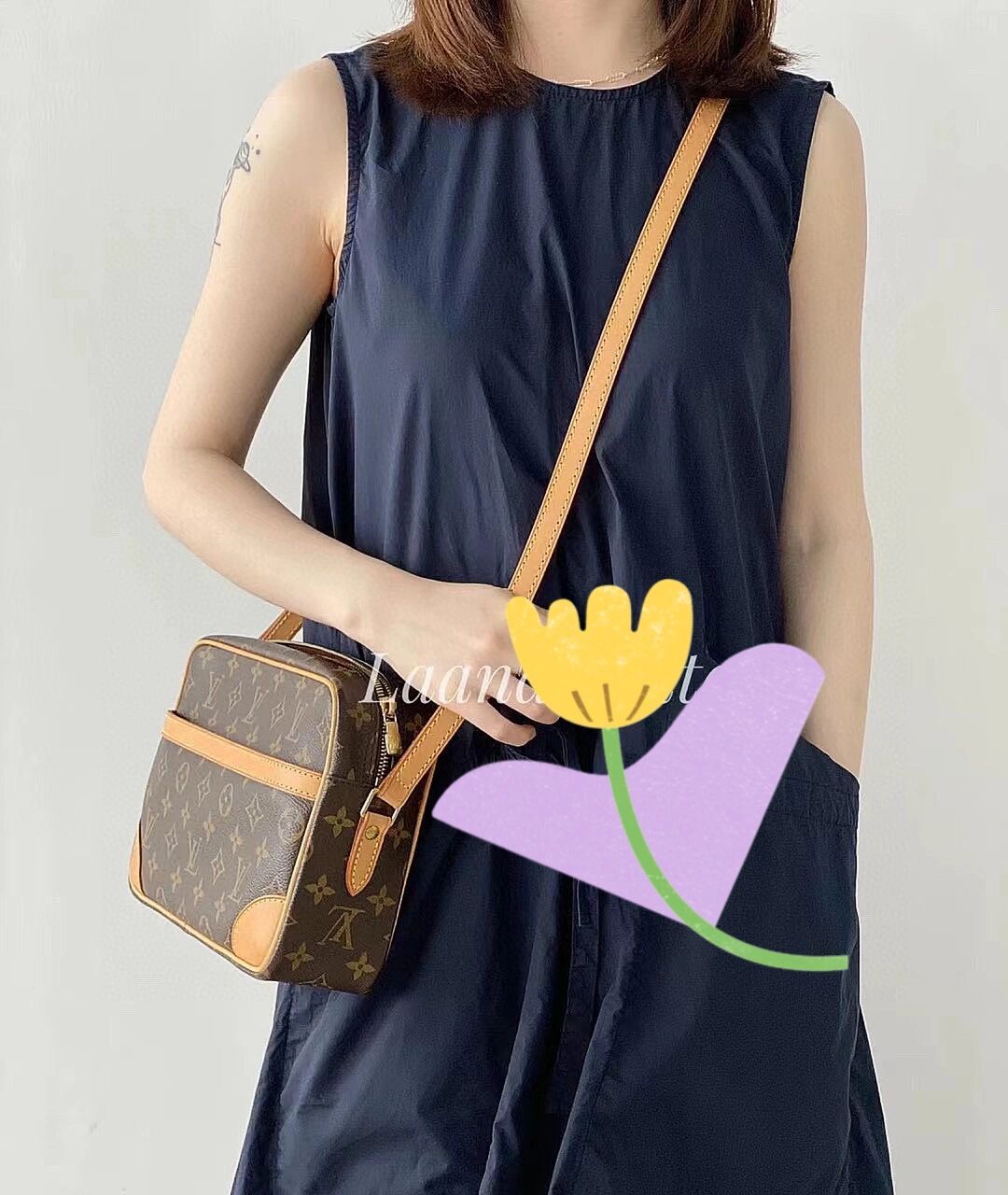 lv路易威登  老花trocadero横版相机包 闲置 lv路易威登  老花