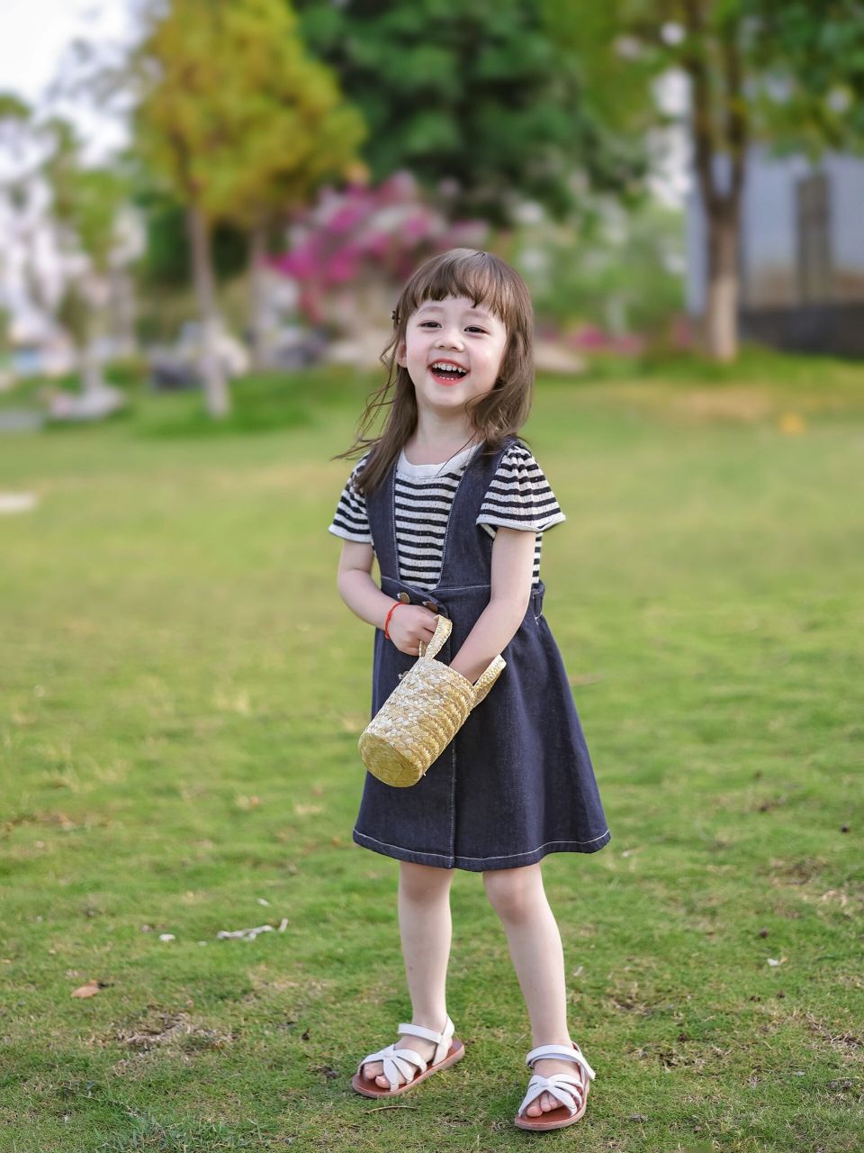 是我的阳光女孩啊～ #女童穿搭# #日常穿搭# #宝宝穿搭# #萌娃穿搭