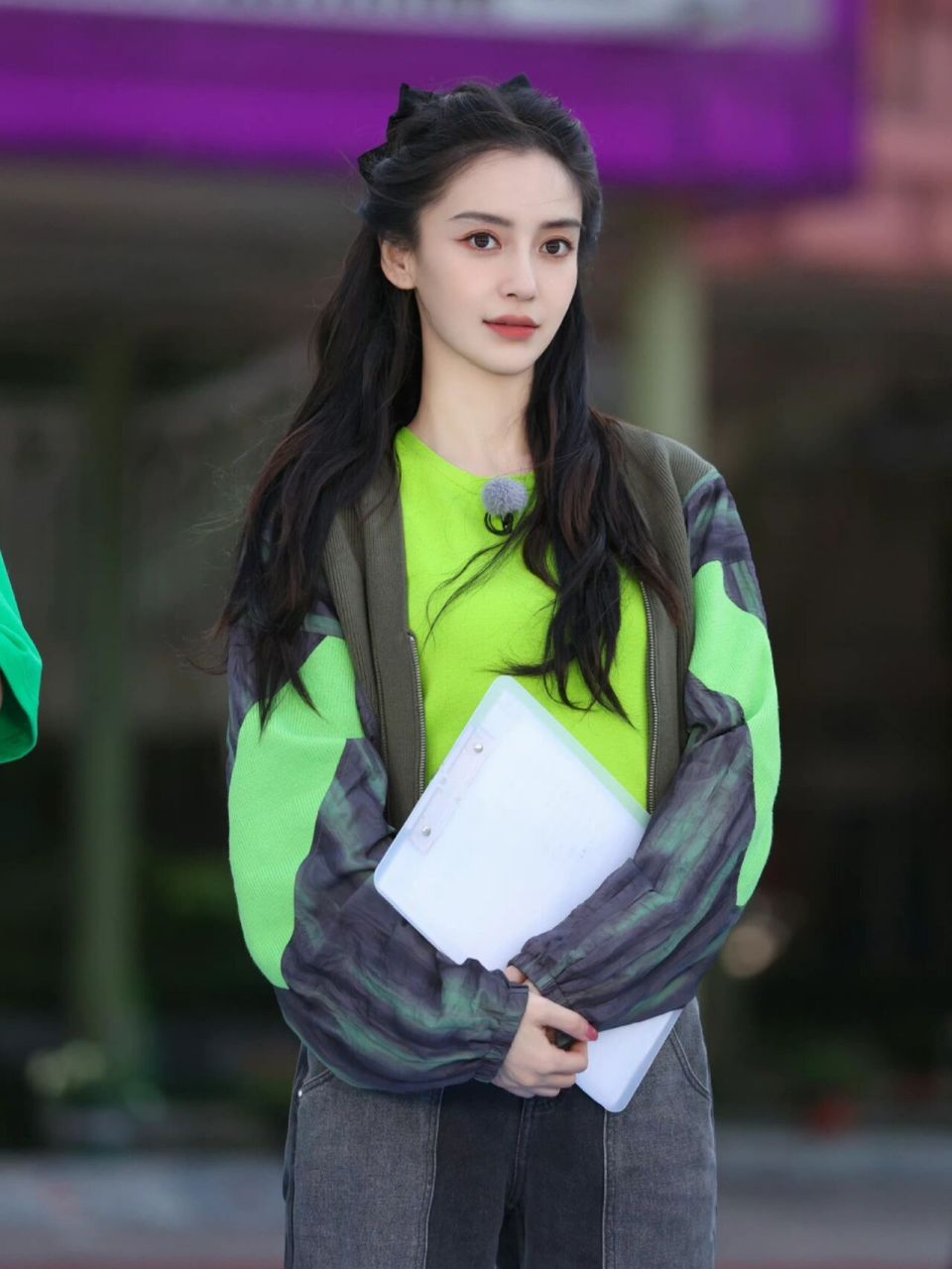 新的一期跑男baby造型真的很清凉!