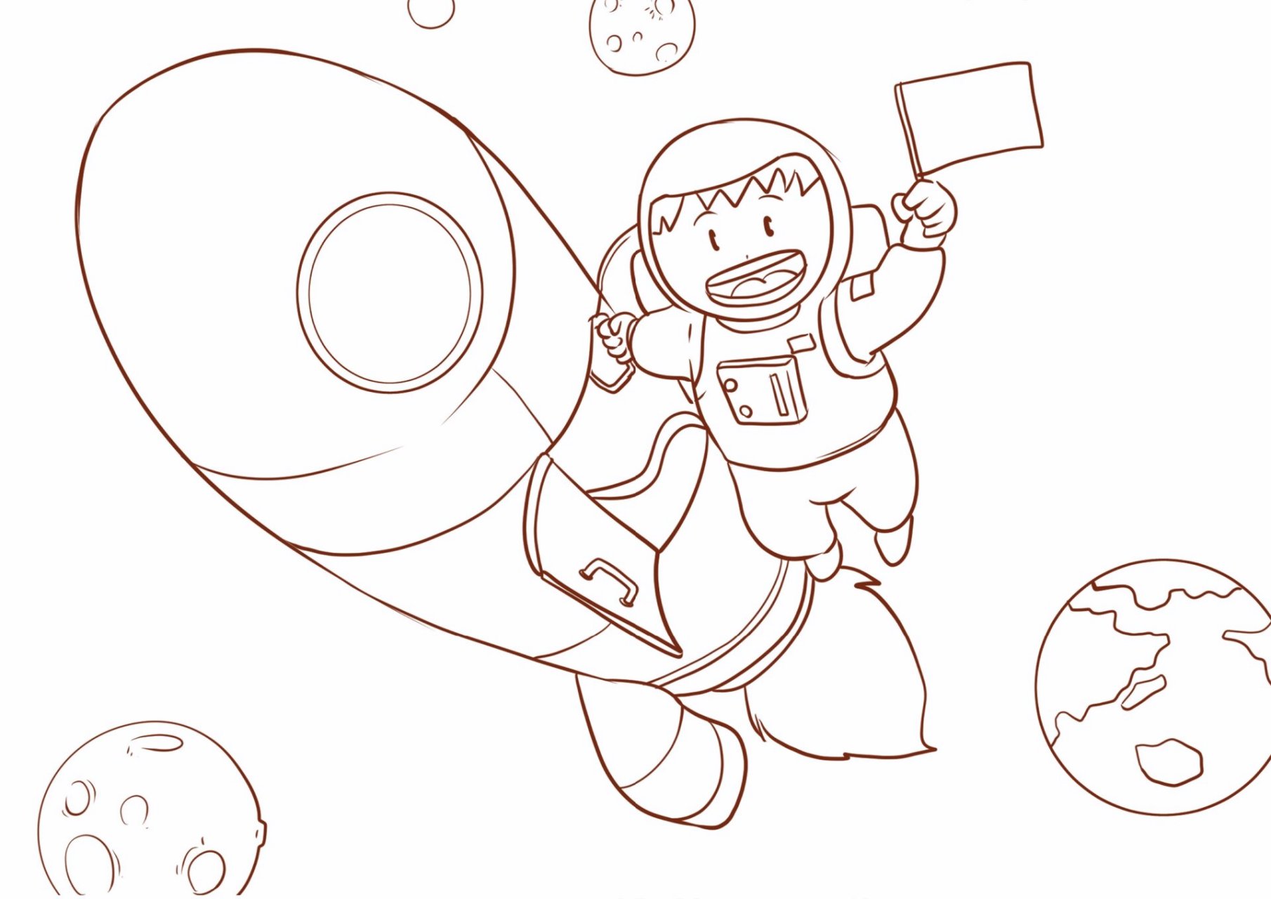 儿童科幻画8k尺寸