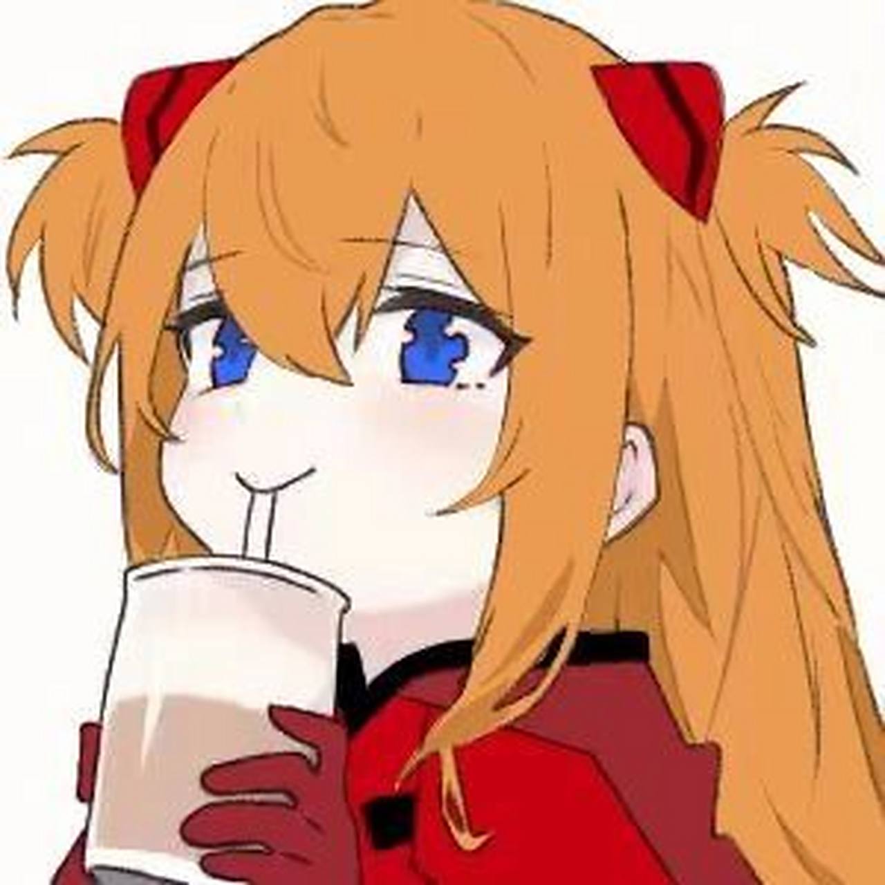 明日香表情包 知道这个号做什么了. 先画个改的香香表情送给大家.