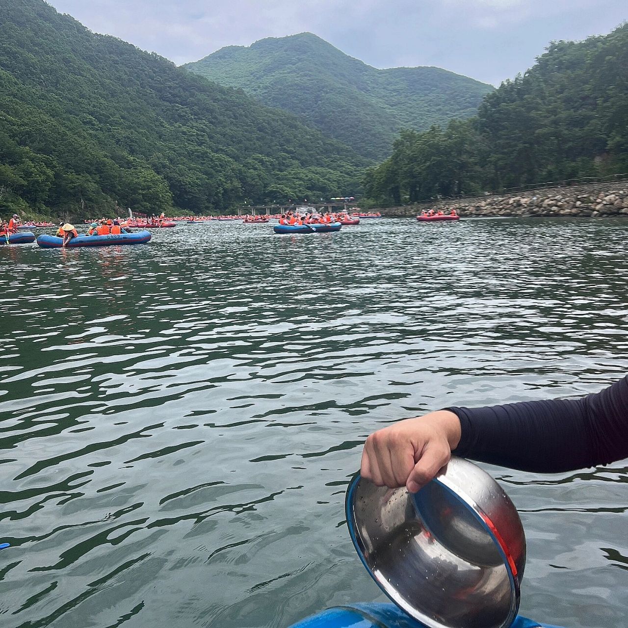 大连天门峡漂流02 位于辽宁大连市庄河北60公里处,作为英那河的源头