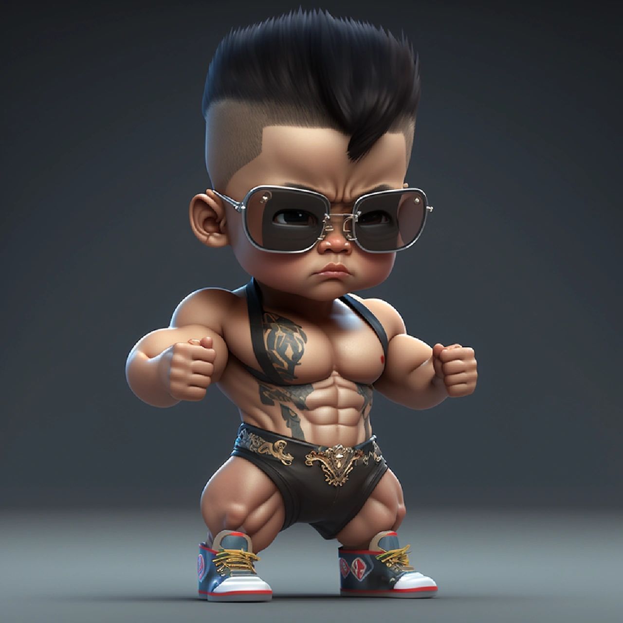 肌肉小男孩 你的要的肌肉小孩来又来了