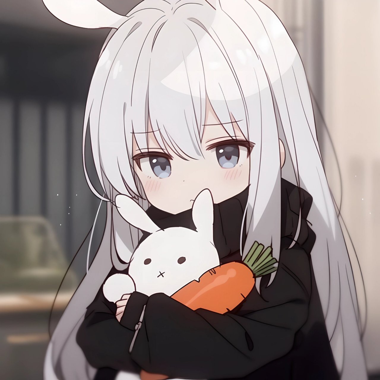 女生头像丨幼稚的话少说,免得太可爱