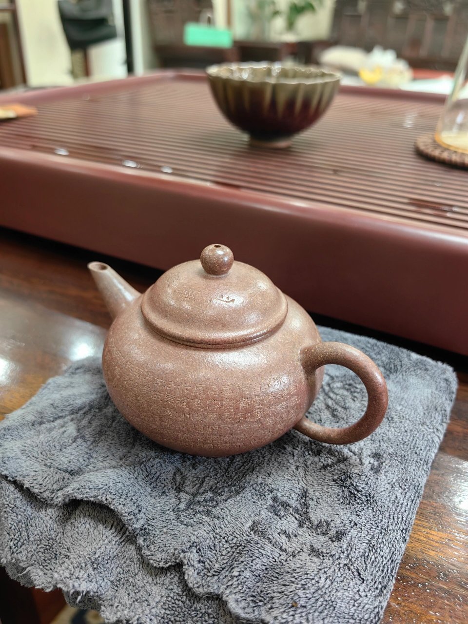 丁善民紫砂 丁善民紫砂的水平壶,有了解的吗?你们用什么壶.晒出来