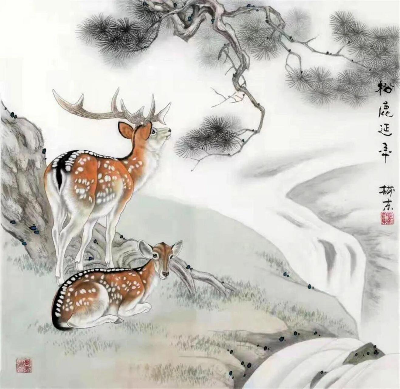 呦呦鹿鸣,食野之苹,我有嘉宾,鼓瑟吹笙.