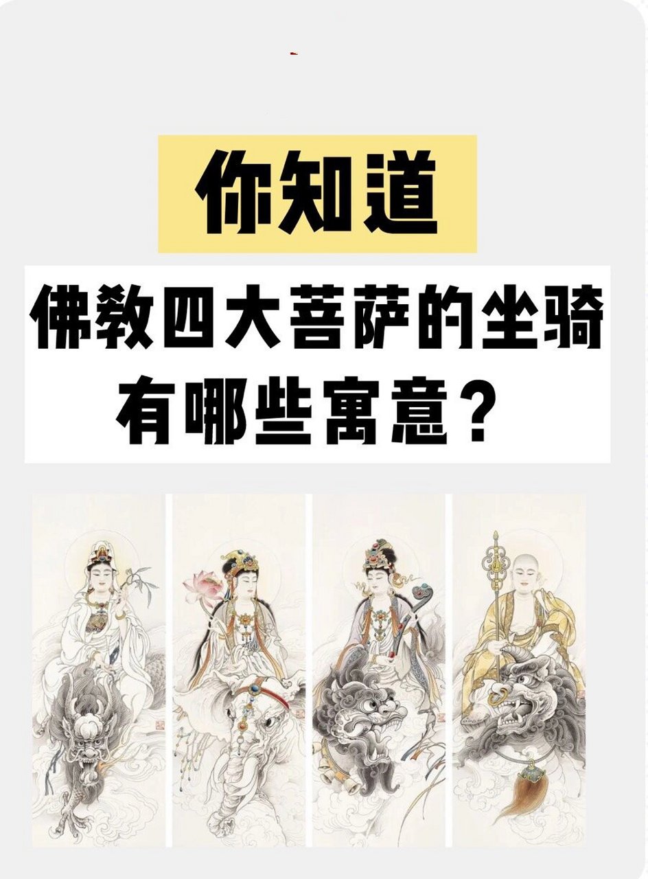 有哪些寓意? 相传观世音菩萨的坐骑是金毛犼,又名"朝天吼".