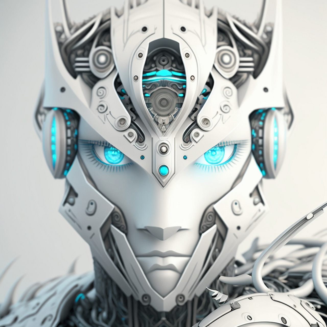 男生科幻机械风头像,喜欢直接拿走 01566.