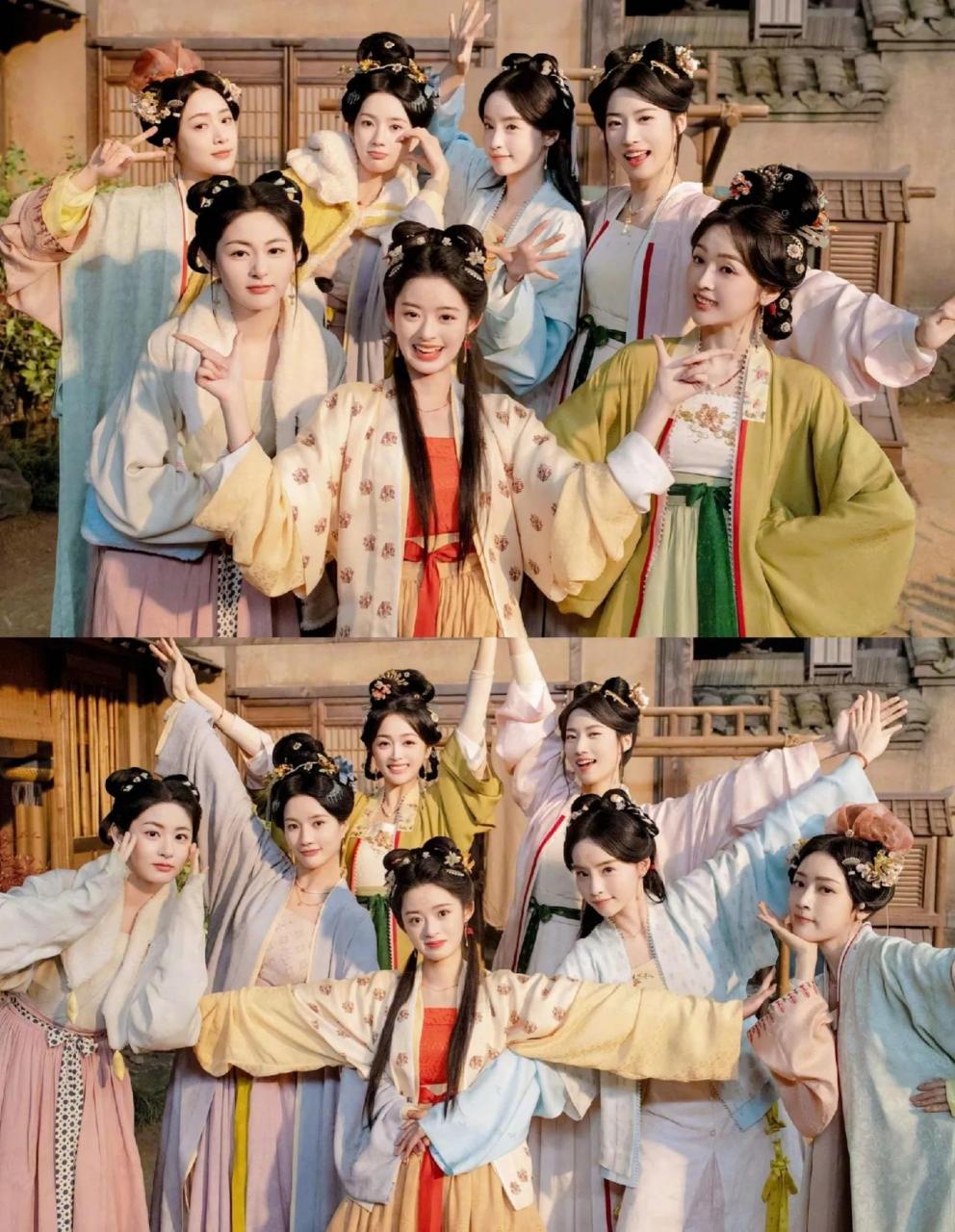女性群像剧,真爽啊,全屏养眼,期待! 女明星古装剧照