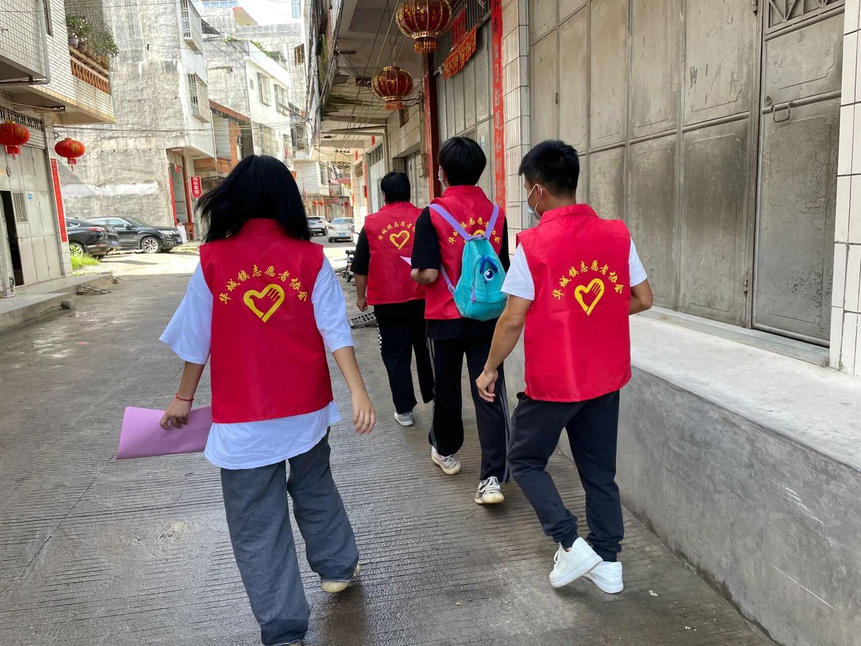 记录生活 记录生活 志愿者活动日常照片 /高考静音97宣传