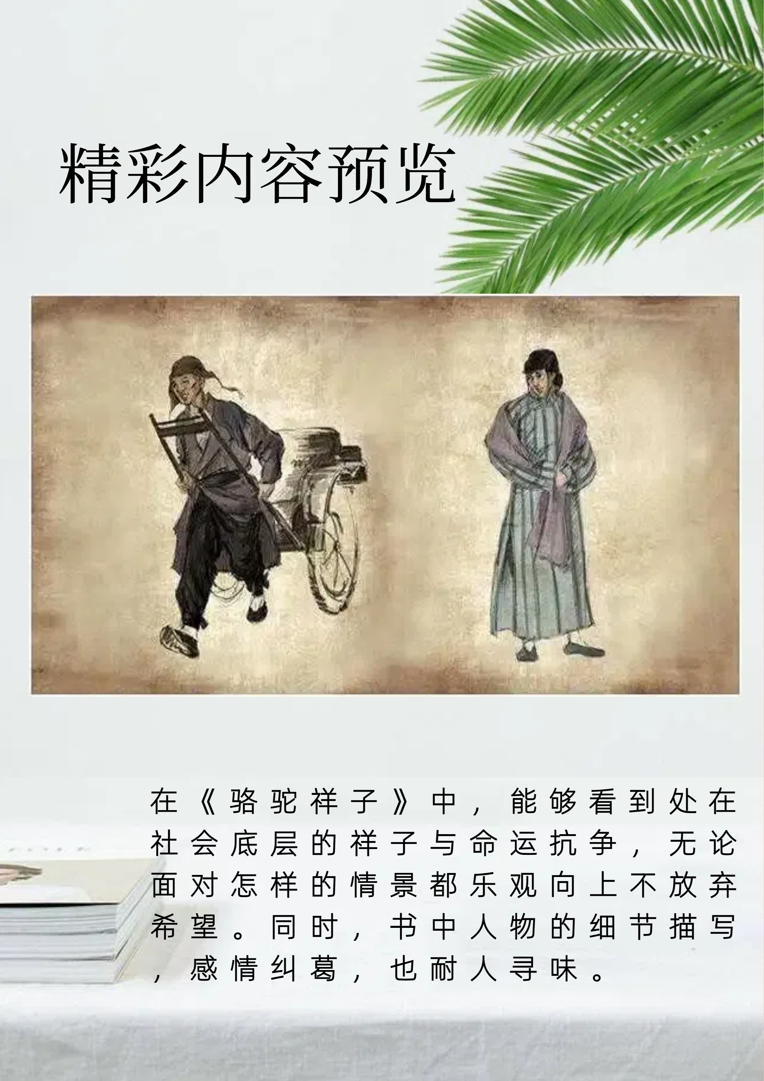 骆驼祥子的好书推荐卡 书籍是人类进步的阶梯,今天给大家推荐的书籍是