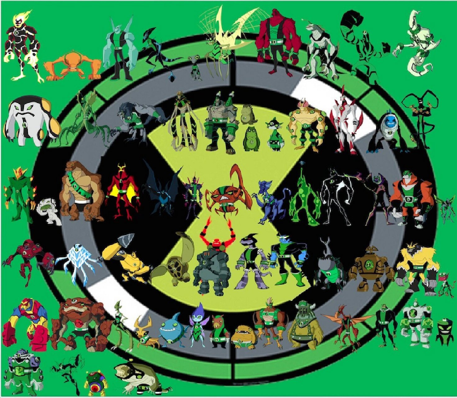 ben10外星英雄大全