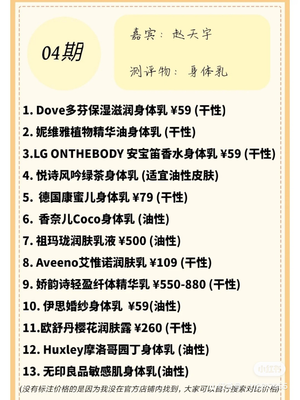 beauty小姐第一季1——10期公信榜 不知道品牌的mm们最全的top10,送给