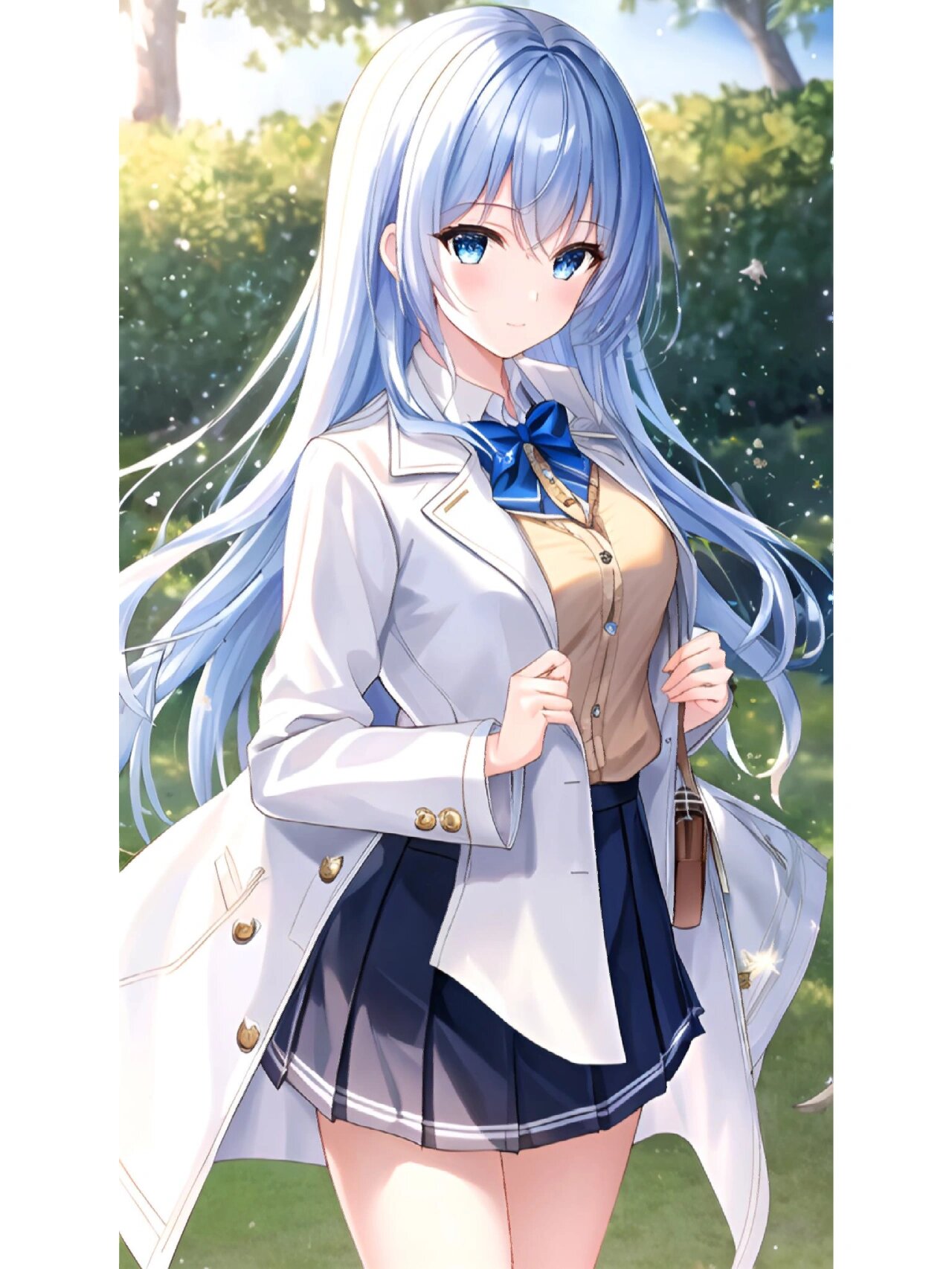 动漫二次元绘画人物风衣外套篇