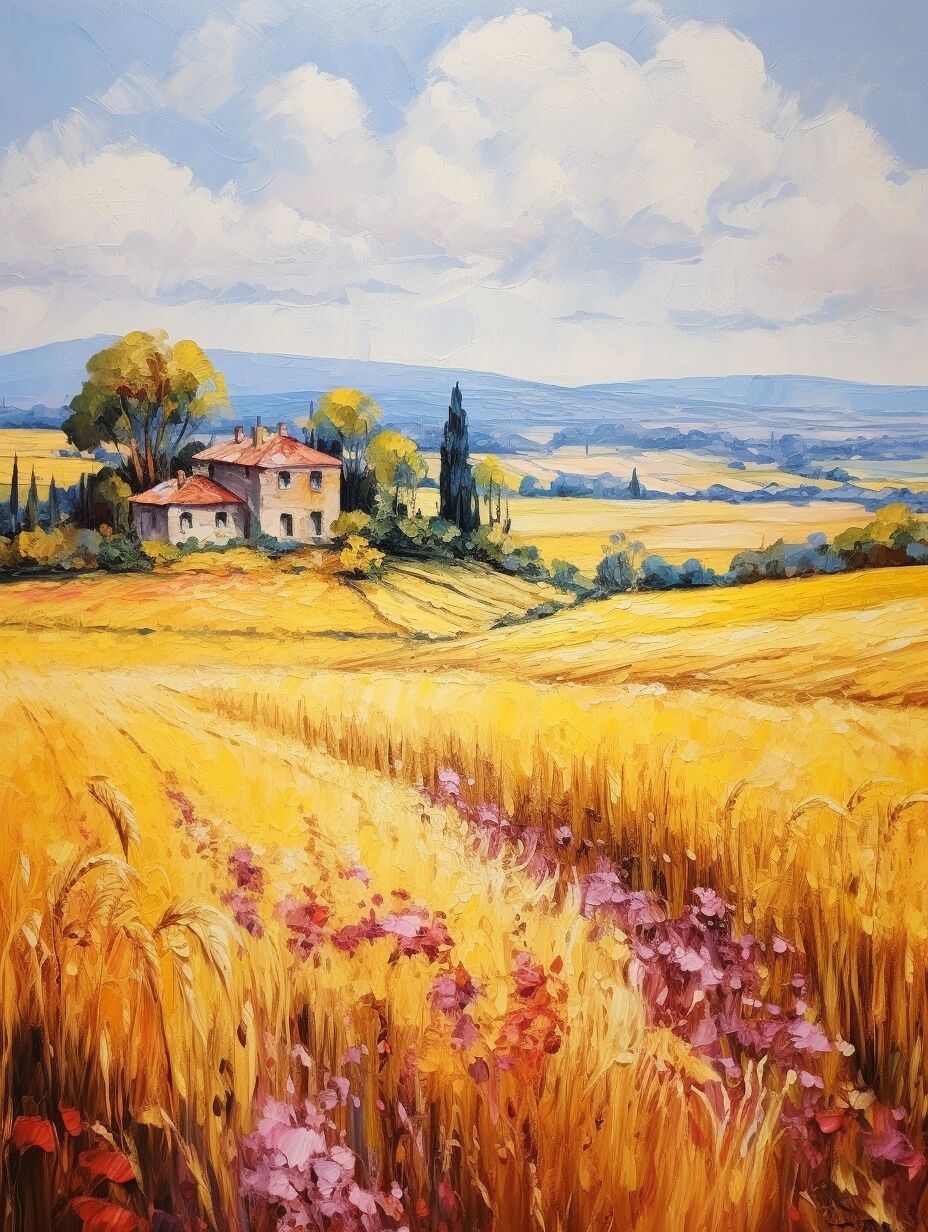 秋收,田园生活,高清精美壁纸