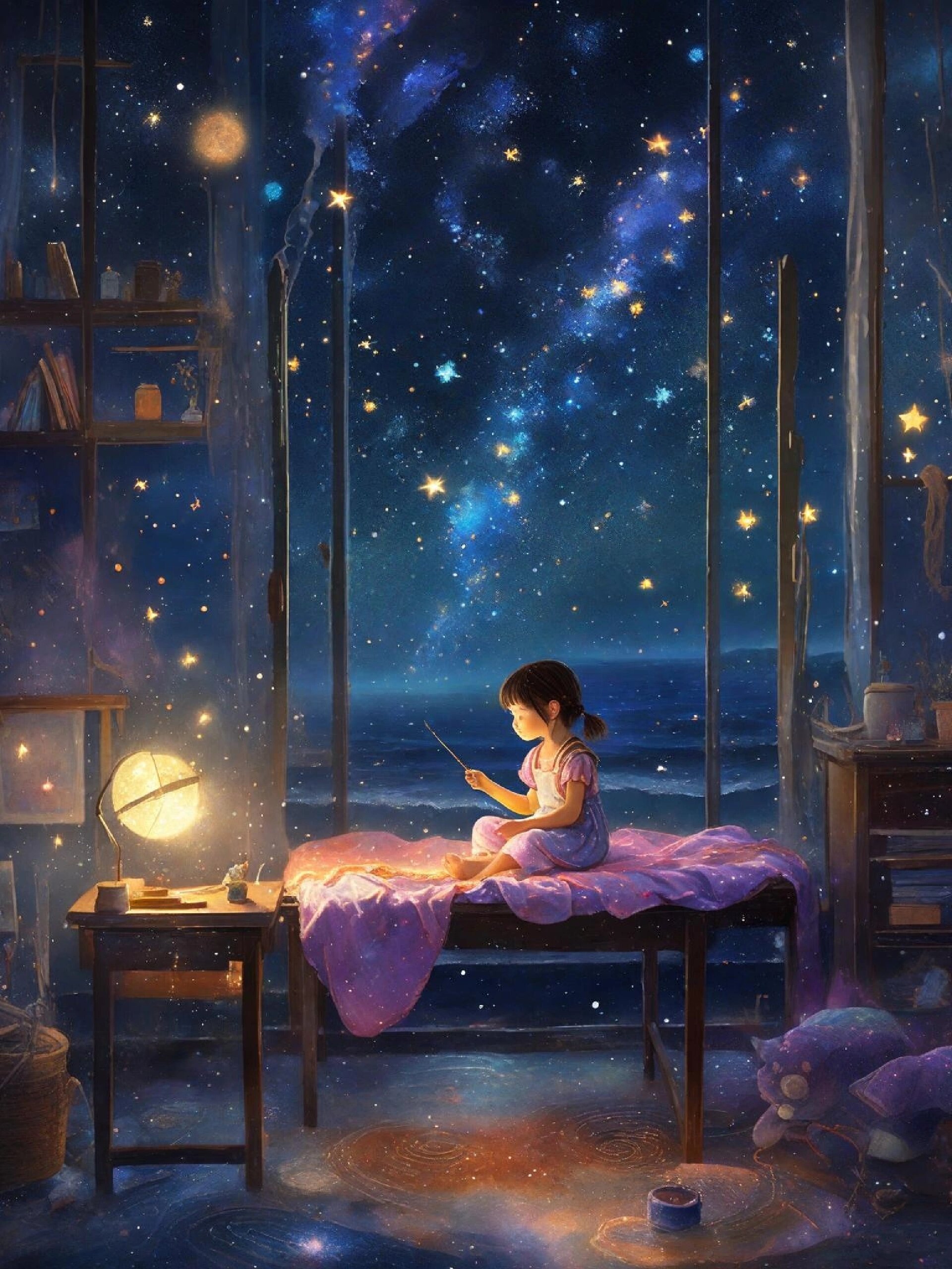 唯美插花丨我梦中的天空丨请礼貌取图