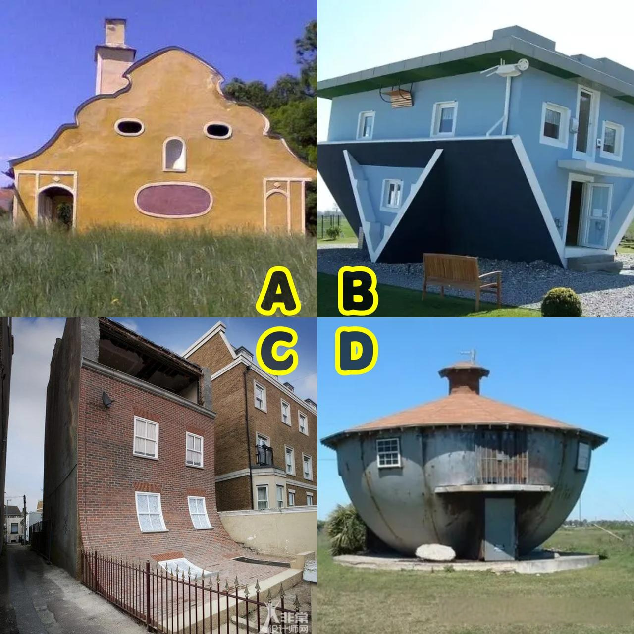 心理测试:选择你觉得最奇怪的房子,测出你的财运何时到来?
