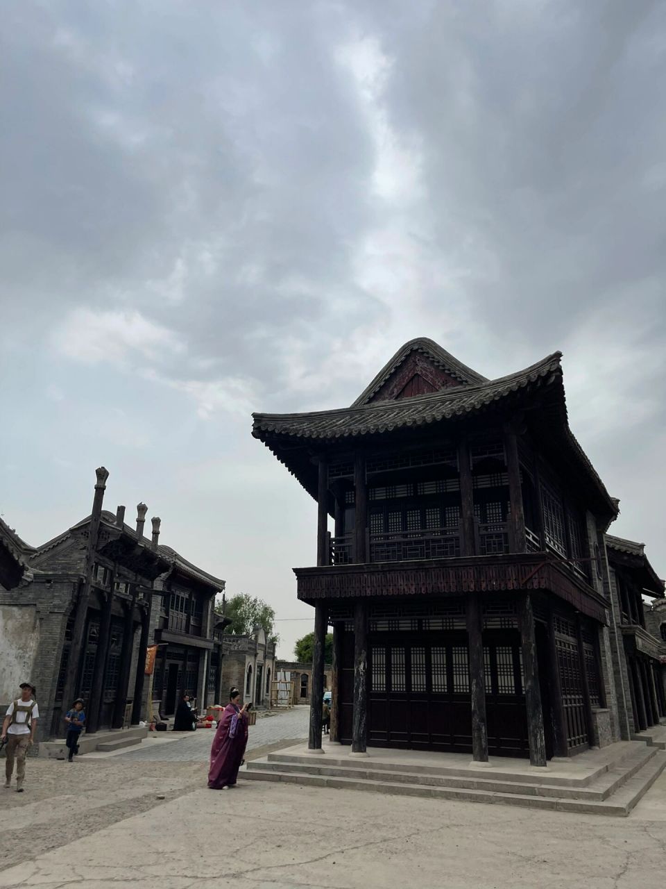 北普陀 半荒废的影视城 位于北京大兴区的   景点由明清街,北普陀寺