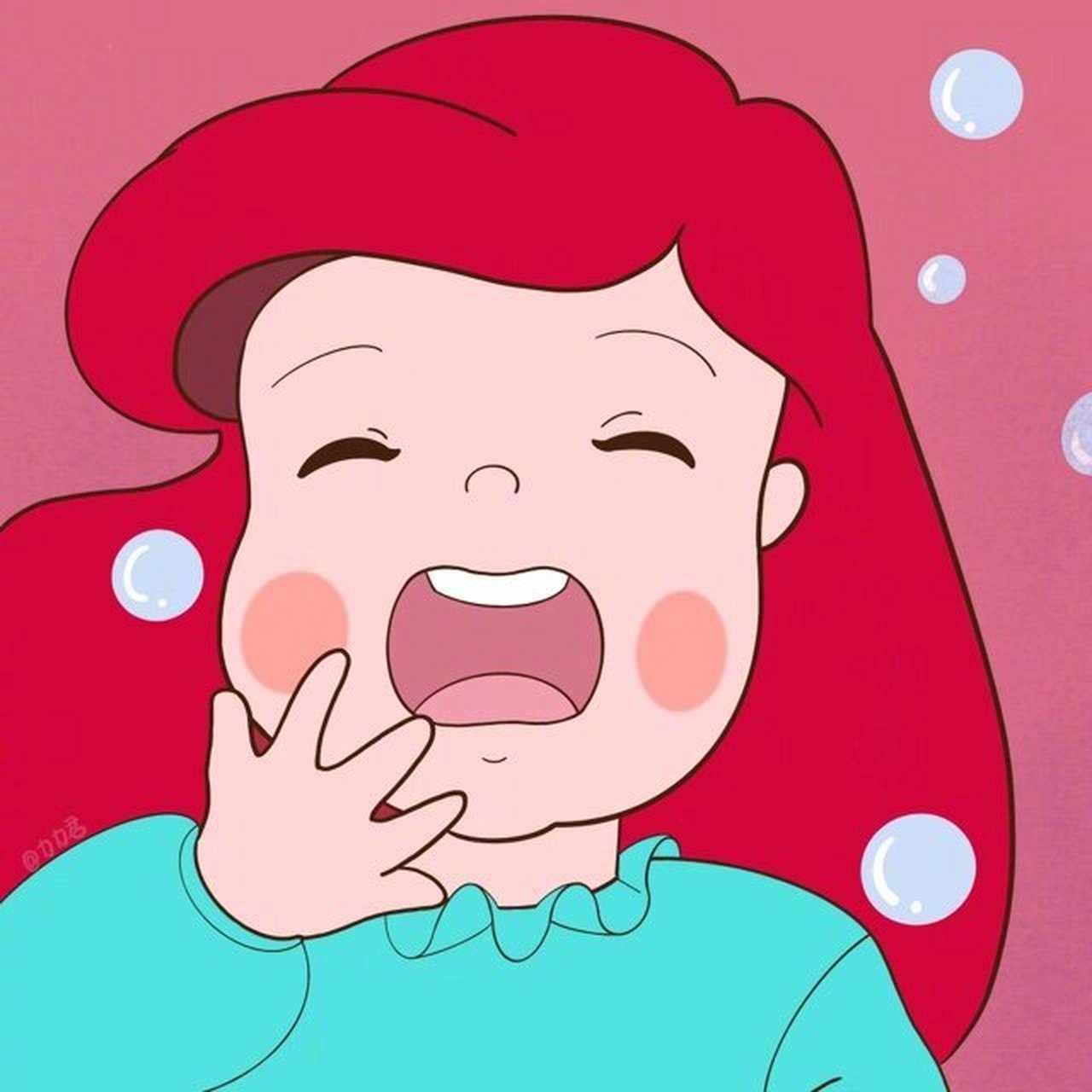 迪士尼公主瞌睡头像 春困夏乏秋盹冬眠,这是属于夏乏的季节