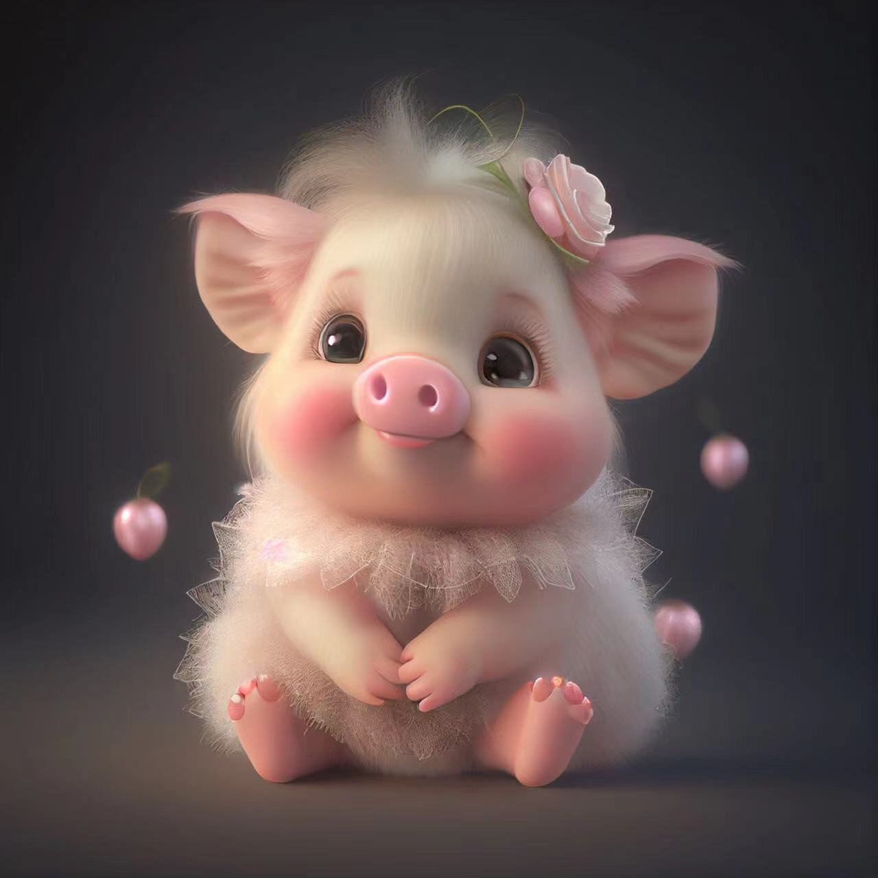 十二生肖之baby猪 小猪猪太可爱了哇,粉粉嫩嫩,看看有没有你喜欢的